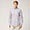 Camicia In Cotone A Righe , Marrone Scuro, swatch