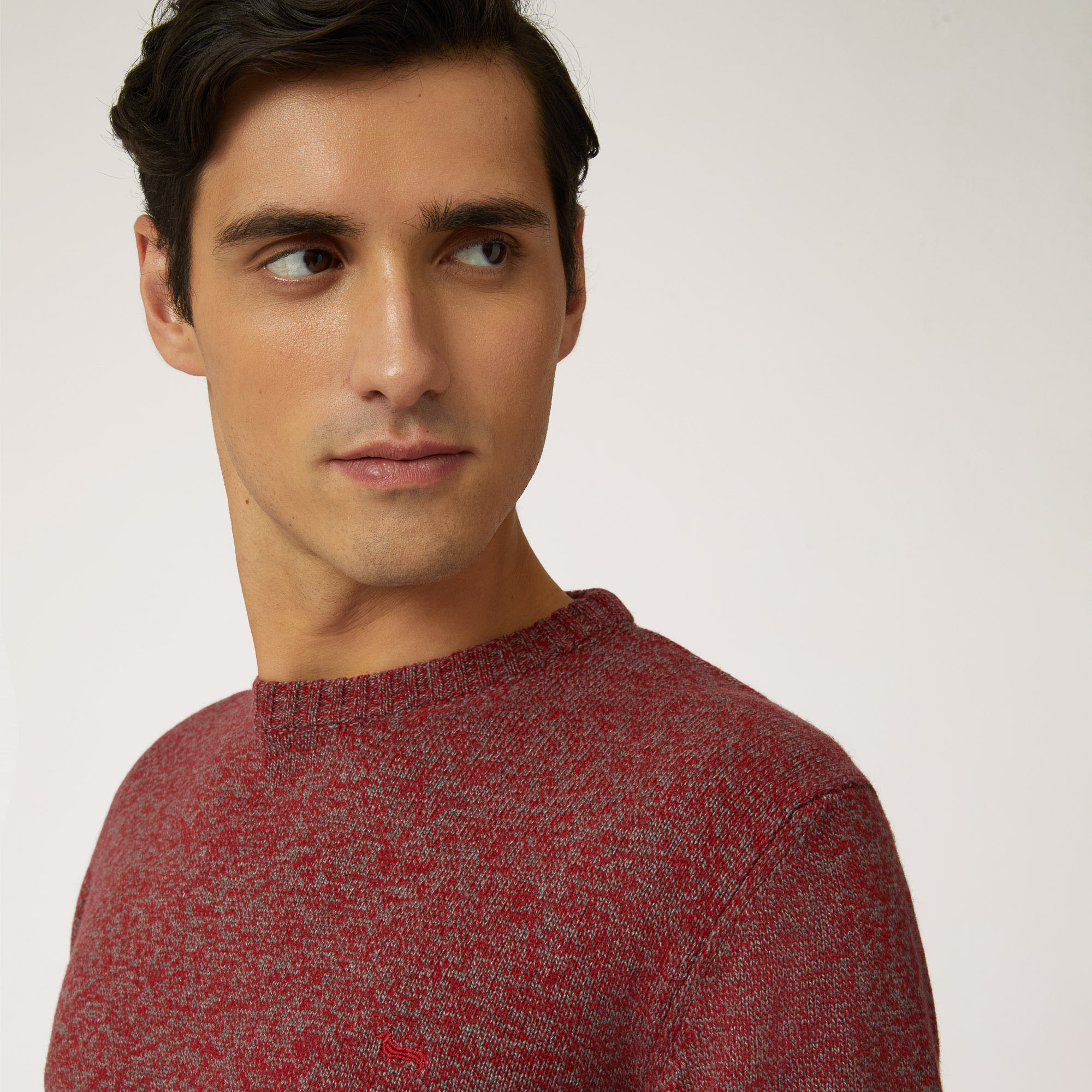 7-Gauge Moulin&eacute; Basic Crew Neck, Purple, large image number 2