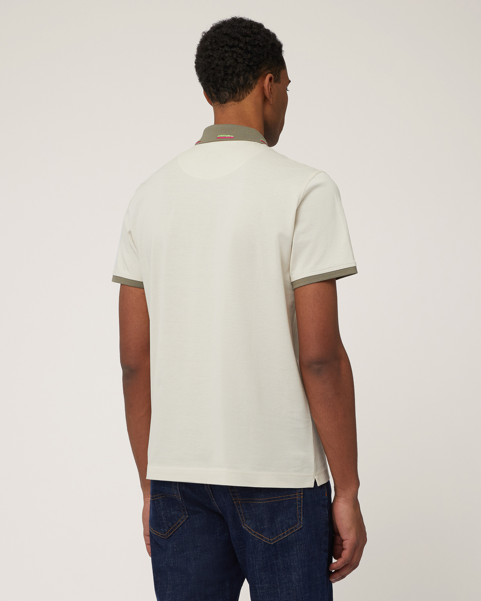 Polo with Hand Embroidery