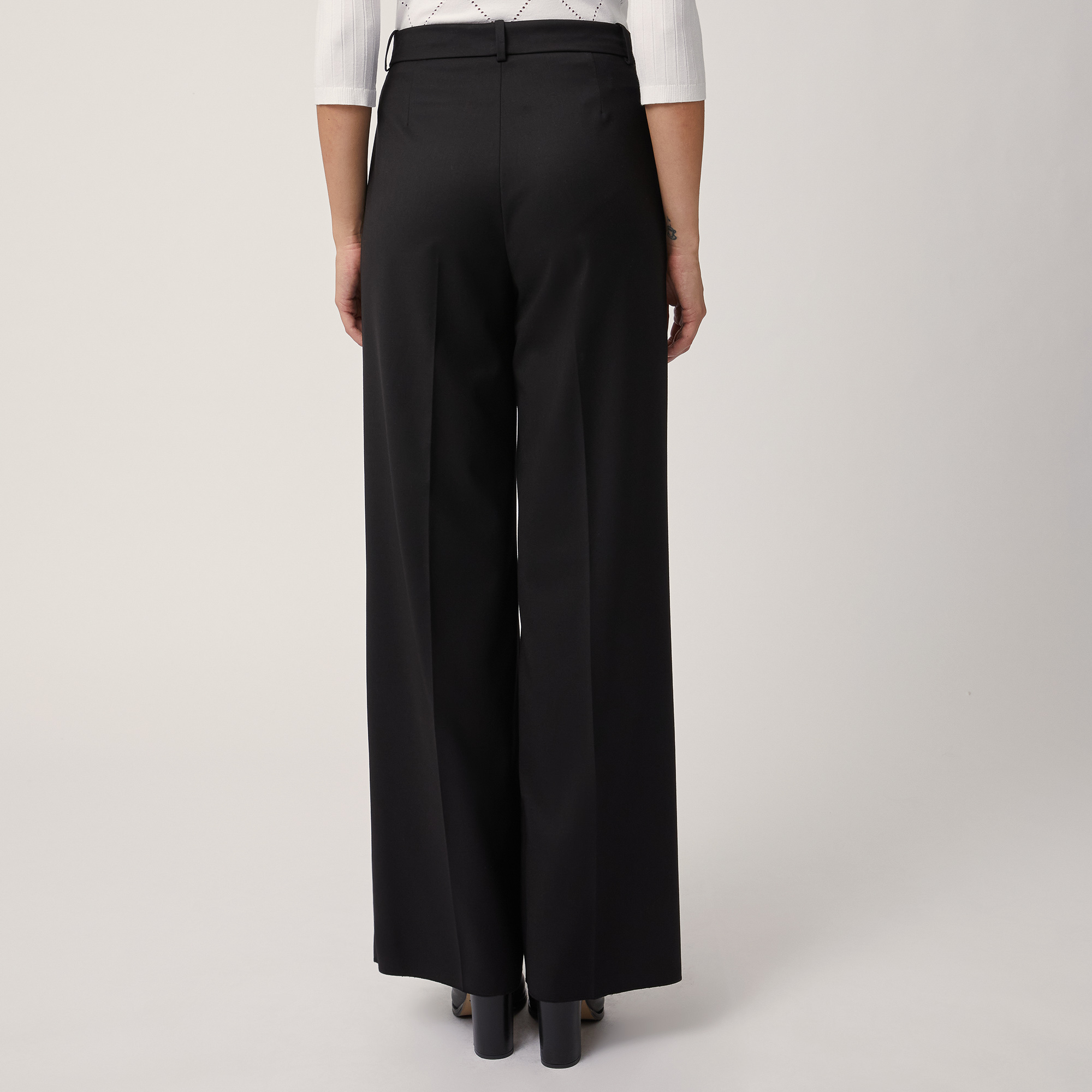 Pants with Pleats: Luxury italian Trousers and Skirts