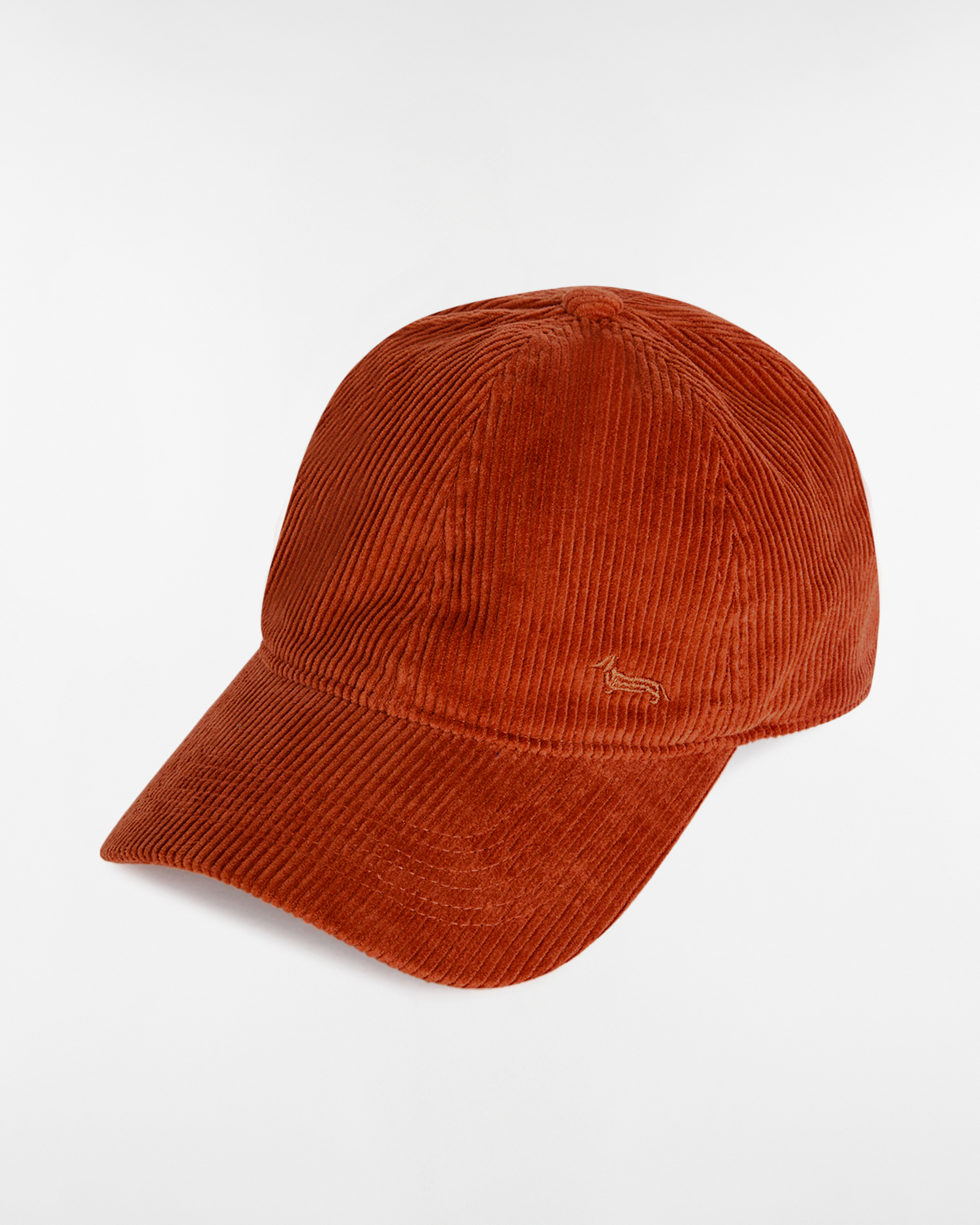 Cappello In Velluto A Coste, Giallo Curry, large image number 1