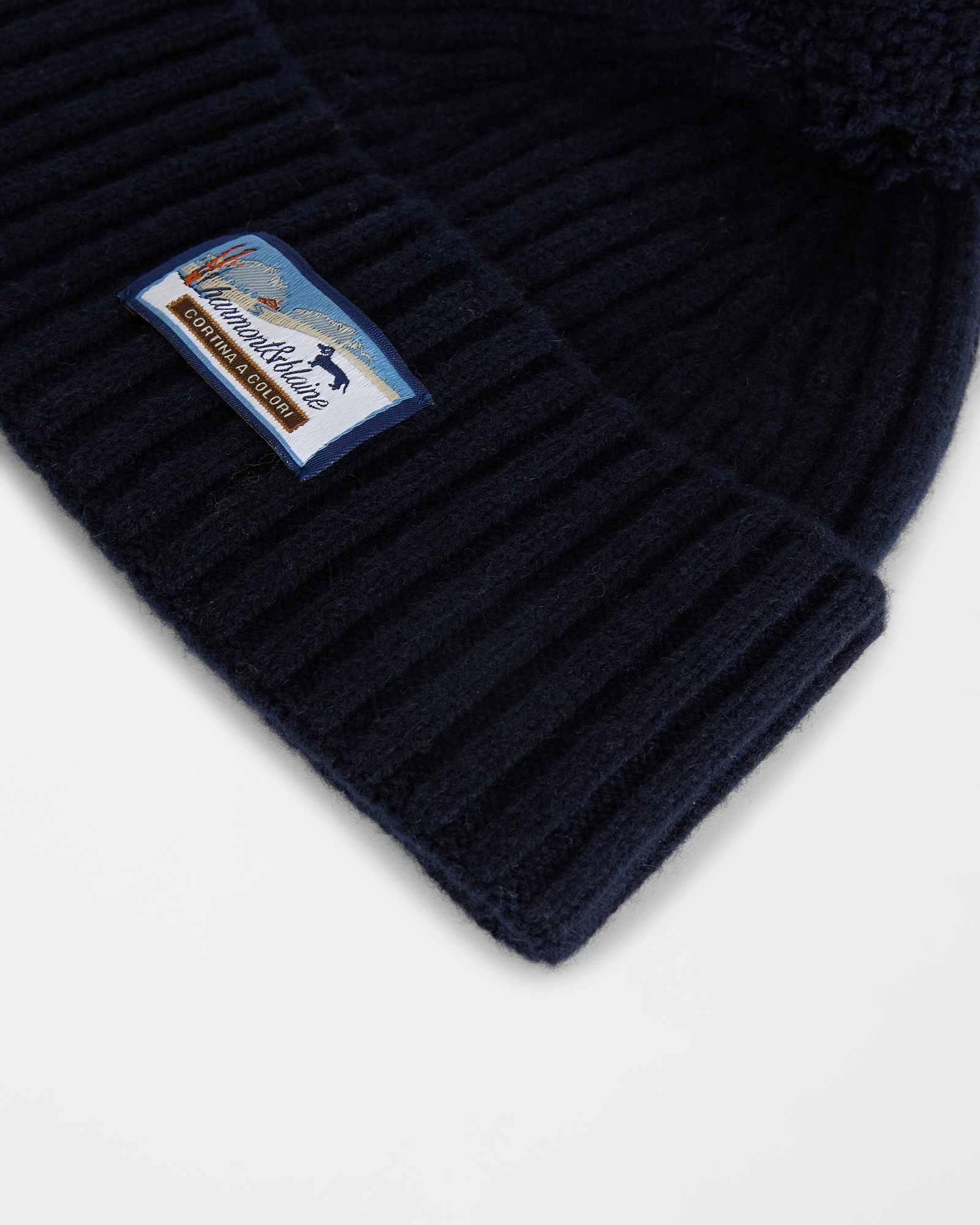 Pure Cashmere Beanie 'Cortina a Colori'