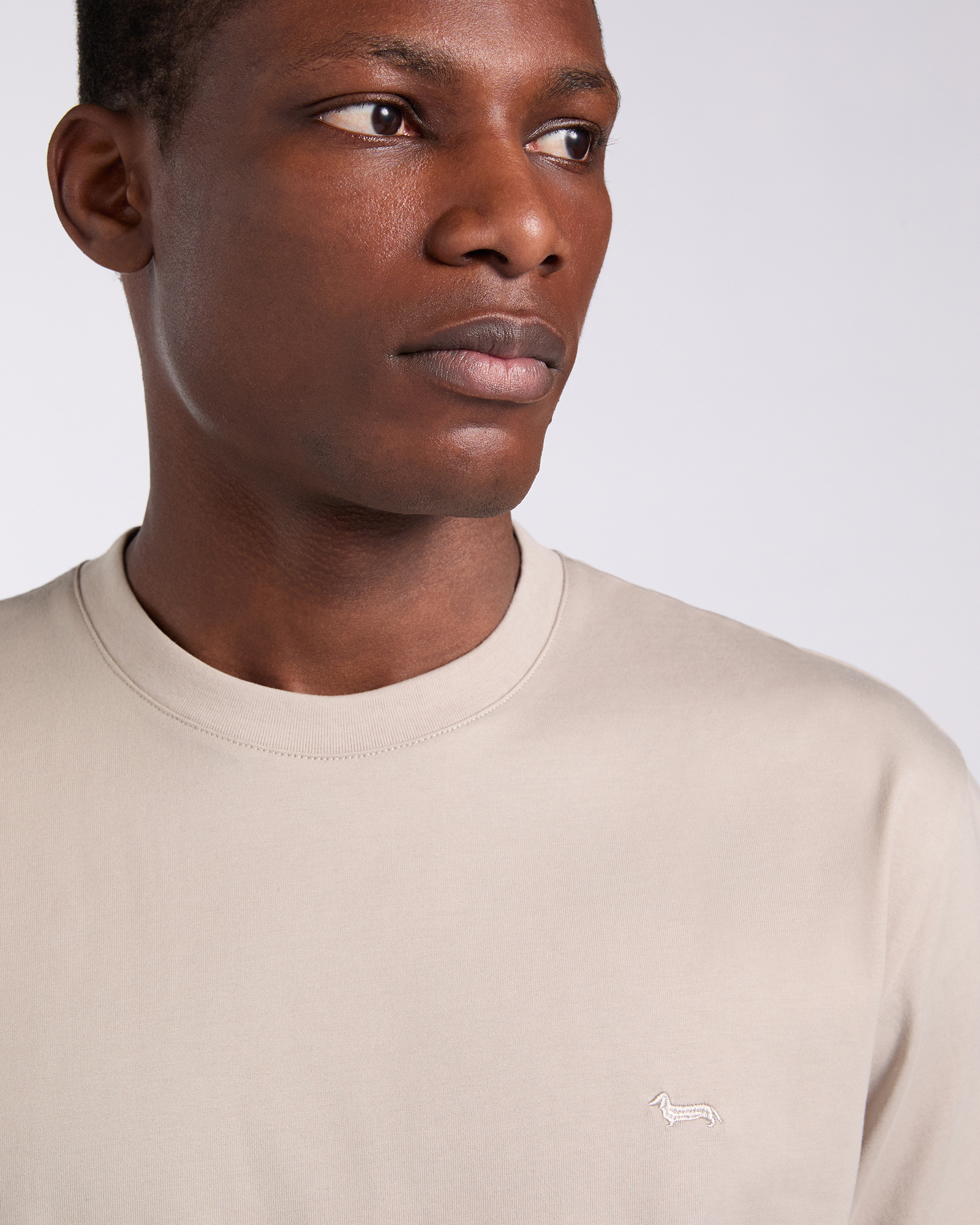 Solid color relaxed-fit T-shirt, Gray, large image number 2