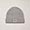 Berretto In Misto Lana A Coste Con Patch Logo, Grigio Acciaio, swatch