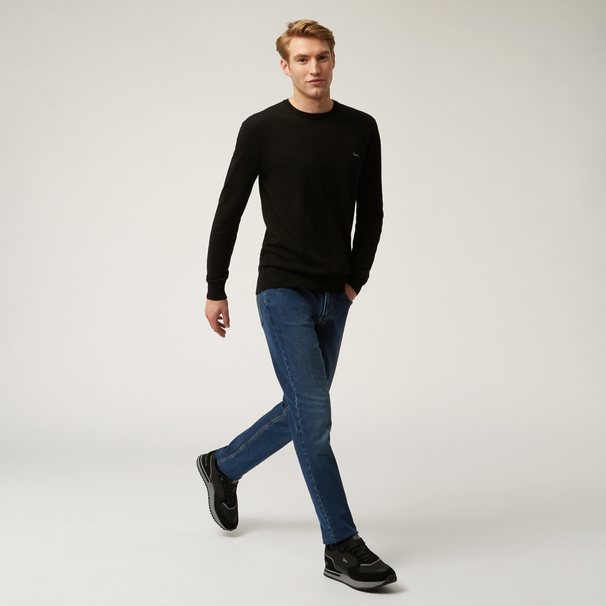 Essentials 5 pocket denim jeans: Luxury italian Essentials | Harmont &  Blaine [GLOBAL]