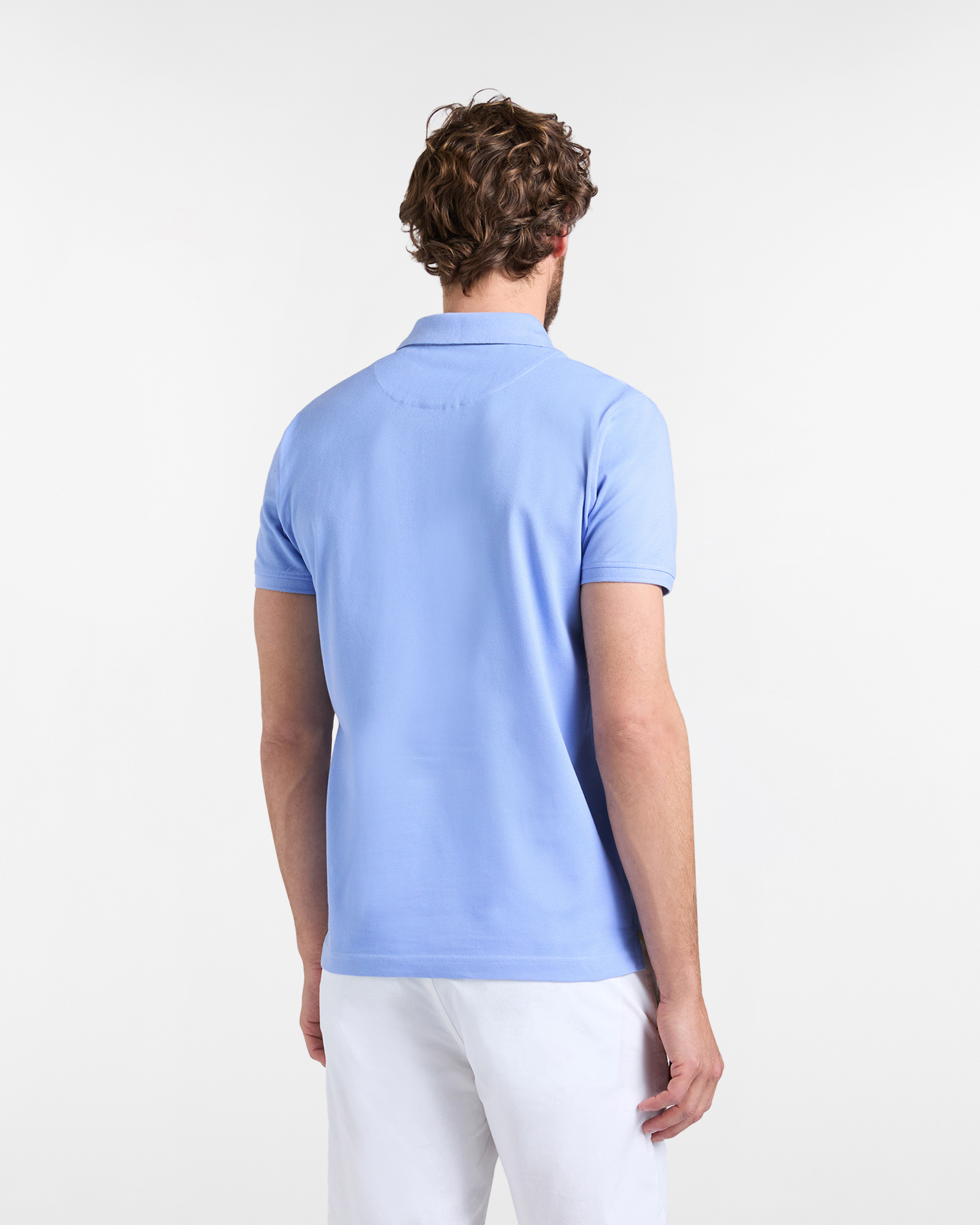 Polo uomo basic tinta unita