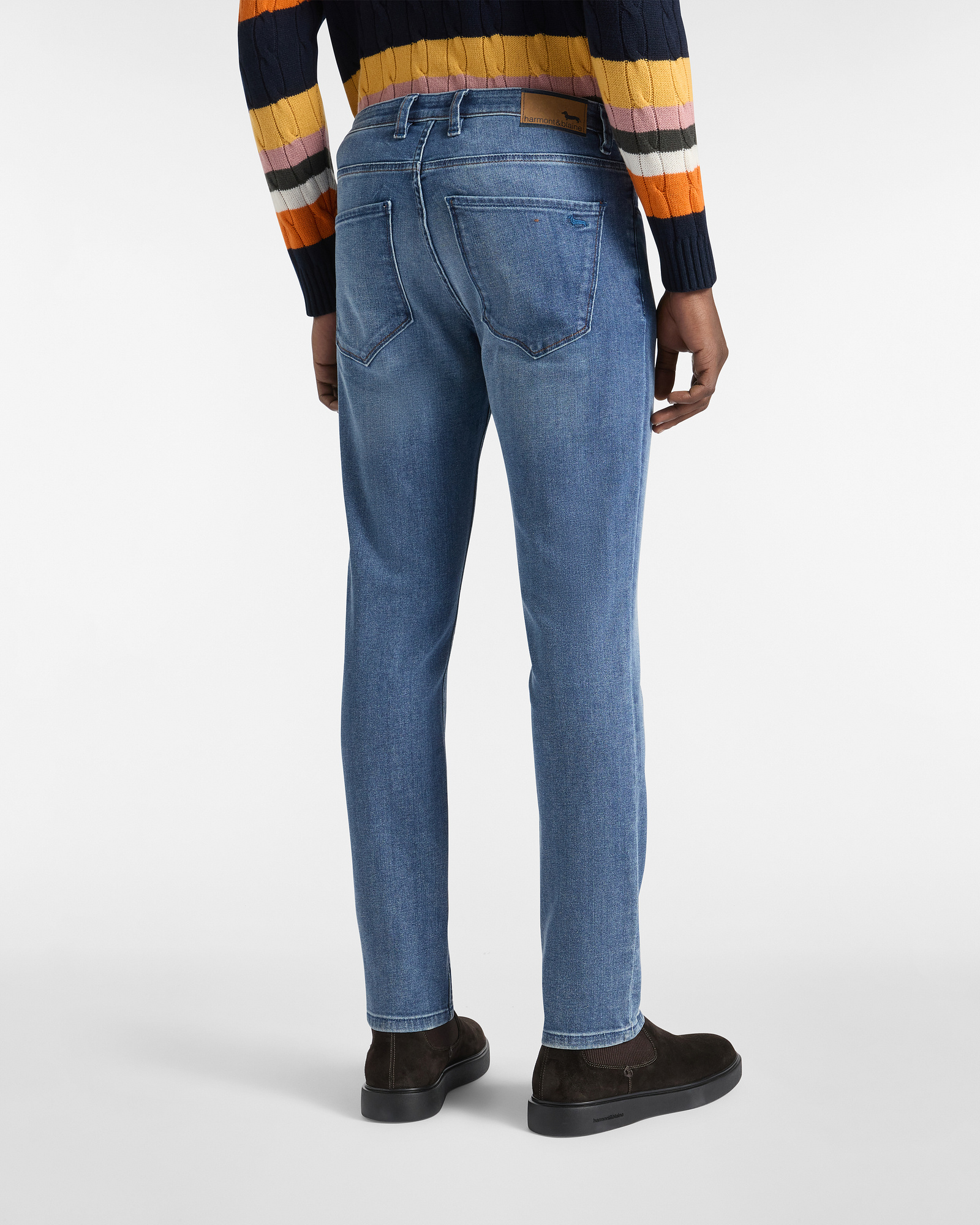 Jeans in Slub Denim