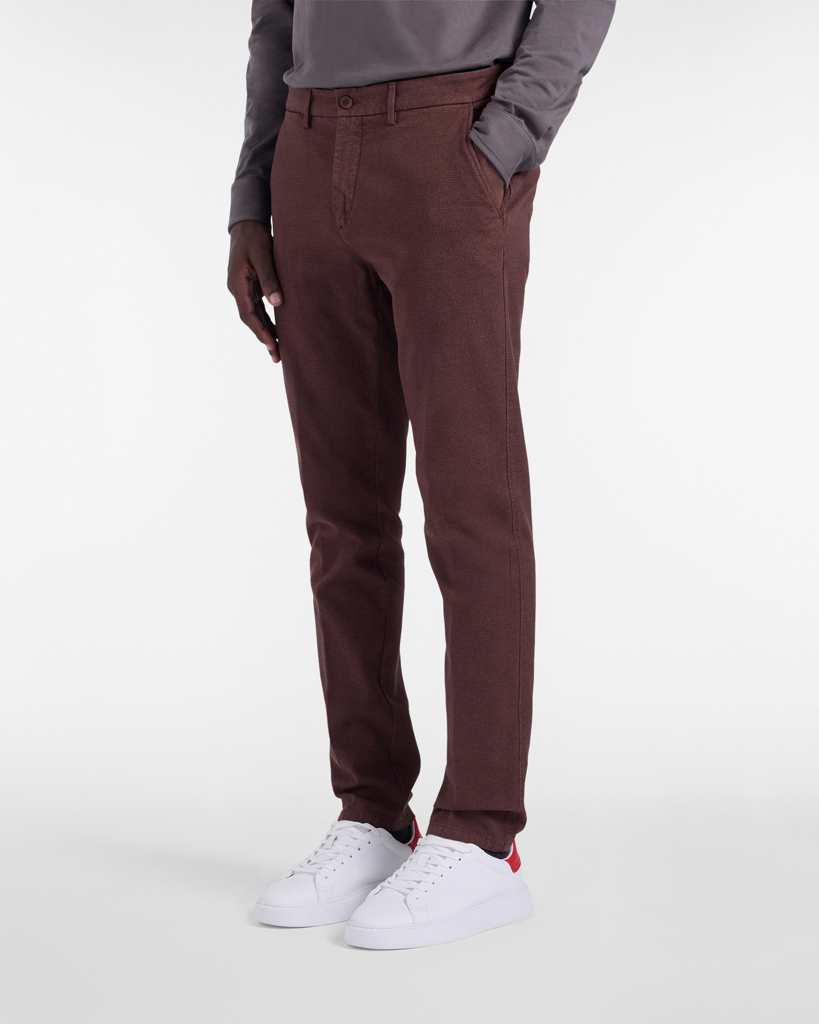 Chino Trousers in Gabardine