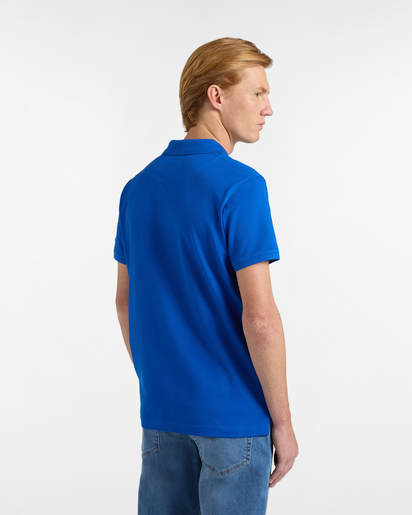 Polo uomo basic tinta unita
