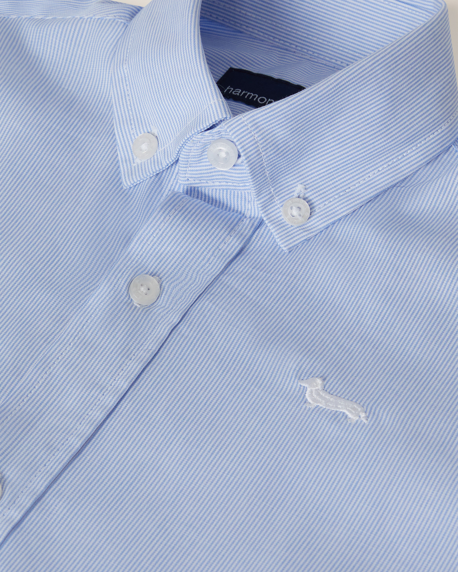 Striped cotton shirt, Light Blue, large image number 2