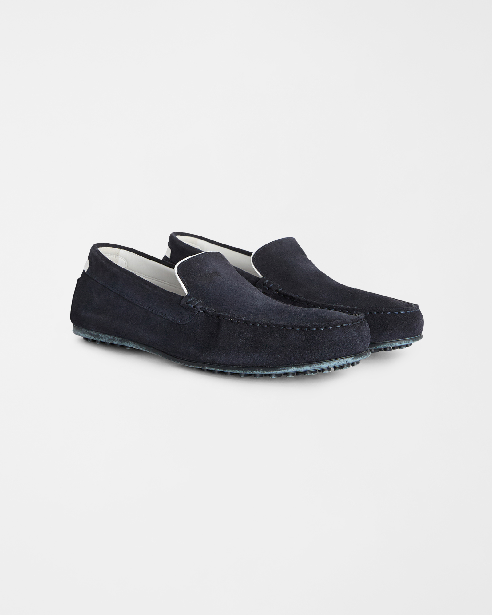Suede loafer