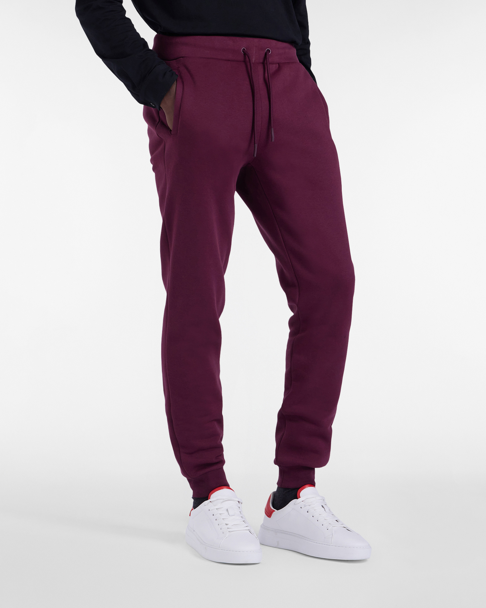 Cotton Blend Jogger Pants