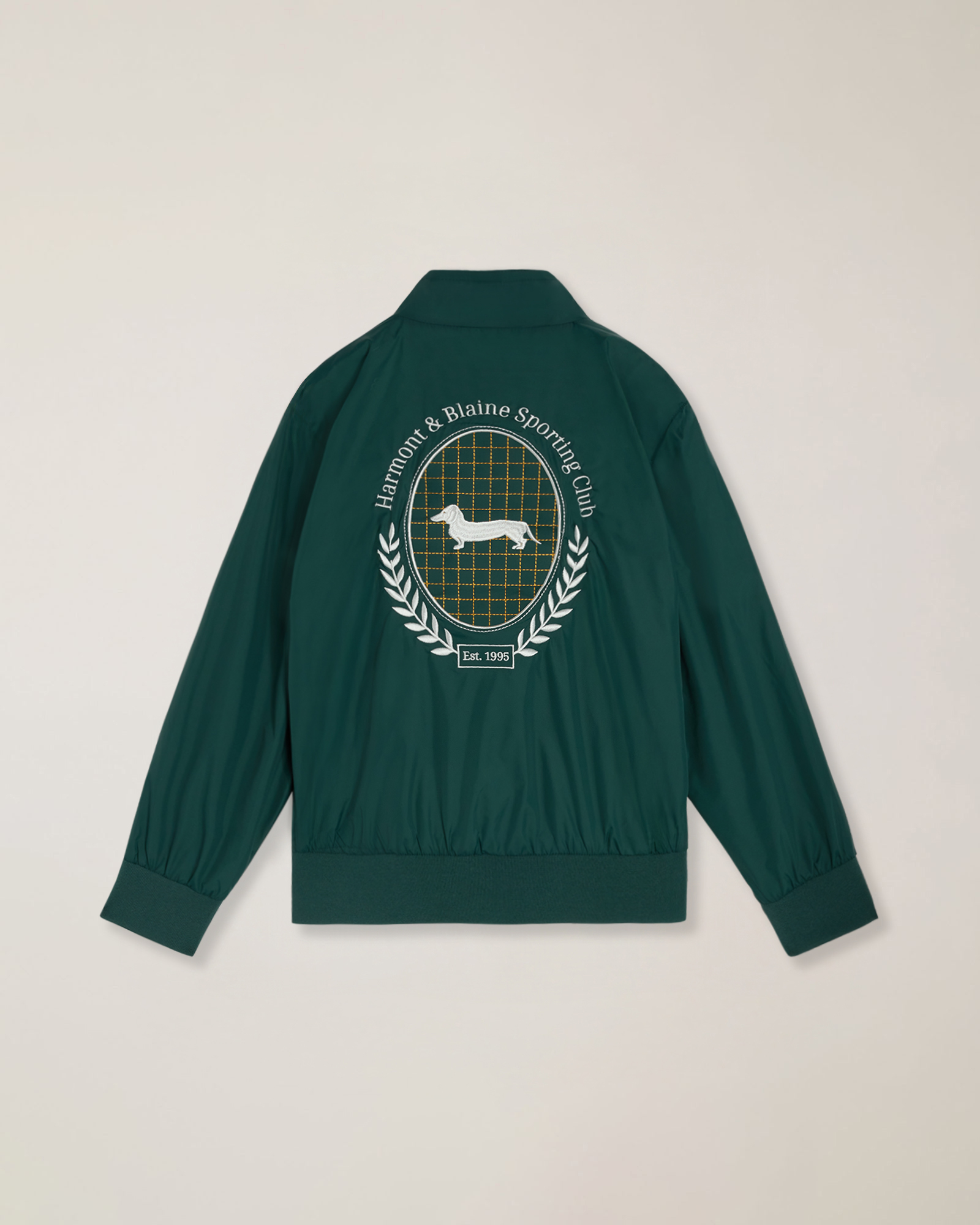 Giubbino polo in nylon con ricamo special