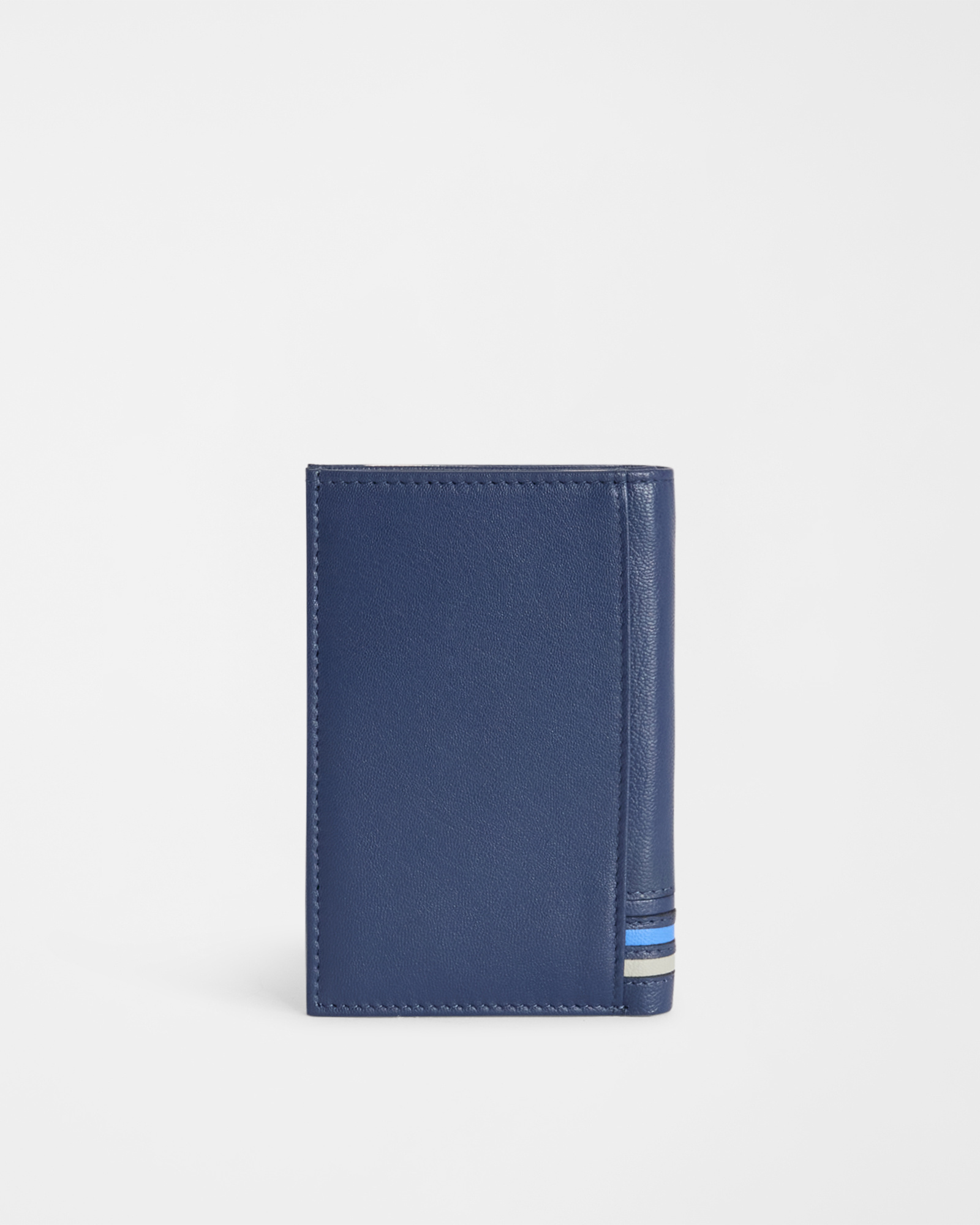 Men's vertical leather wallet