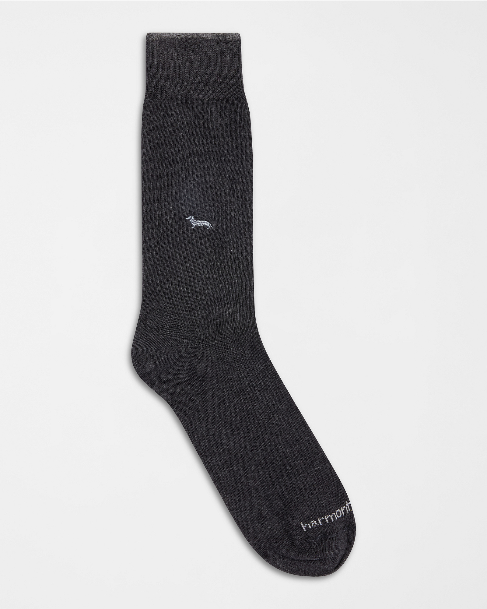 3-Pack Socks with Dachshund, Black, large