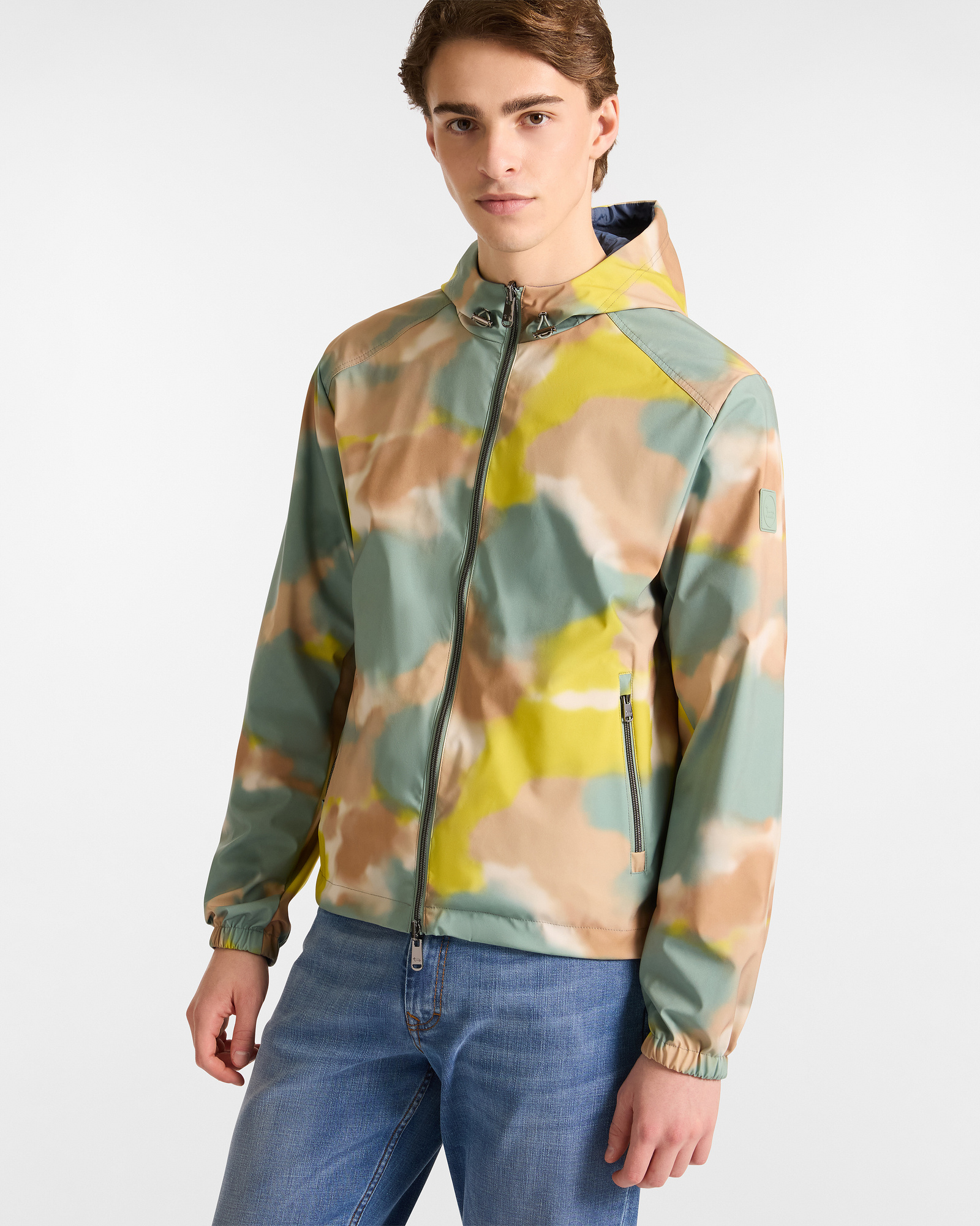 Giubbino Reversibile Con Zip