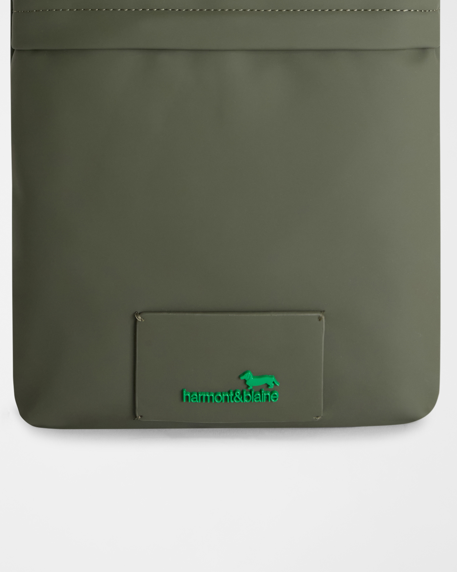 Men's nylon shoulder bag, Beige, large image number 2