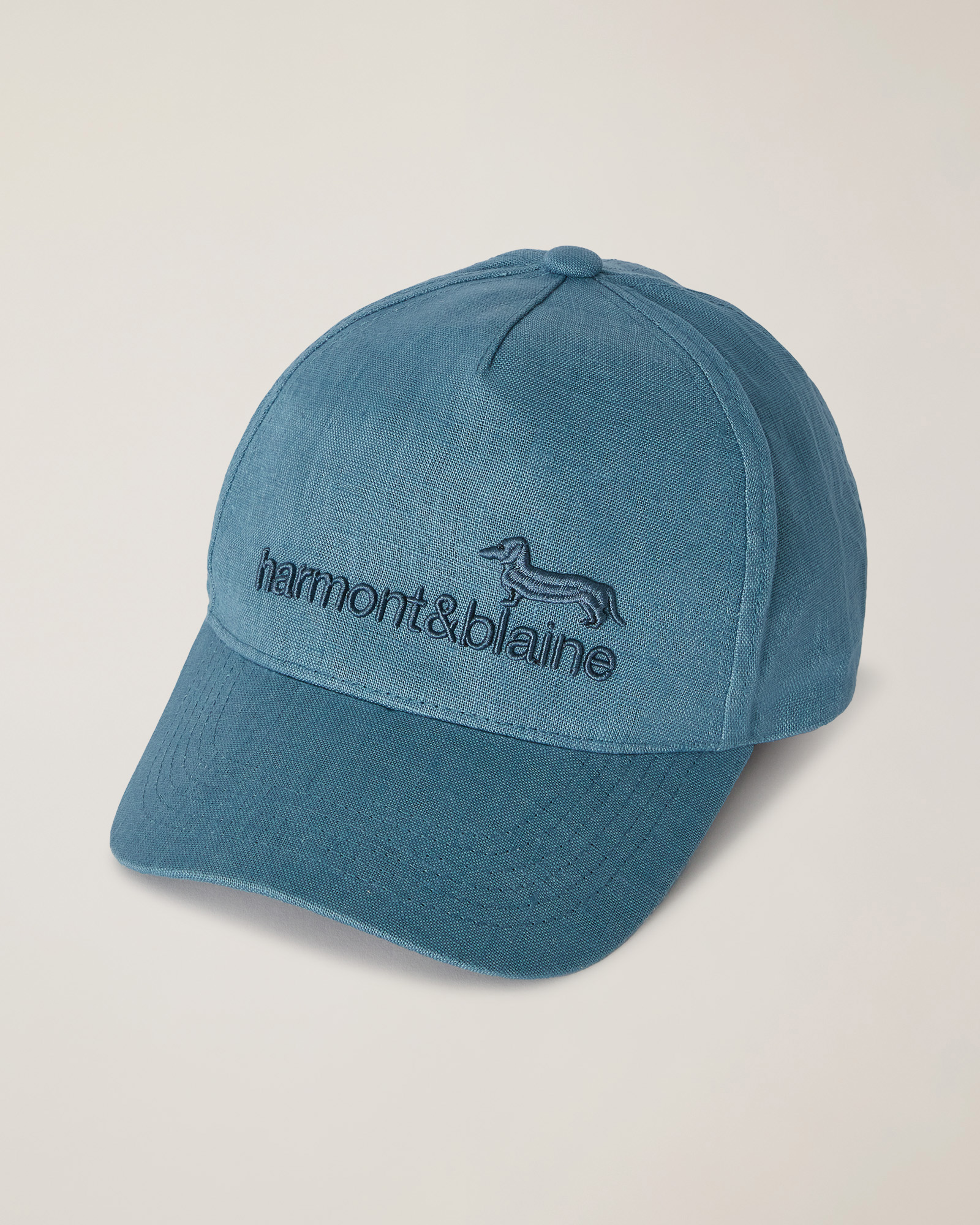 Linen Cap with Logo