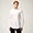 Essentials shirt in plain-coloured cotton, White, swatch