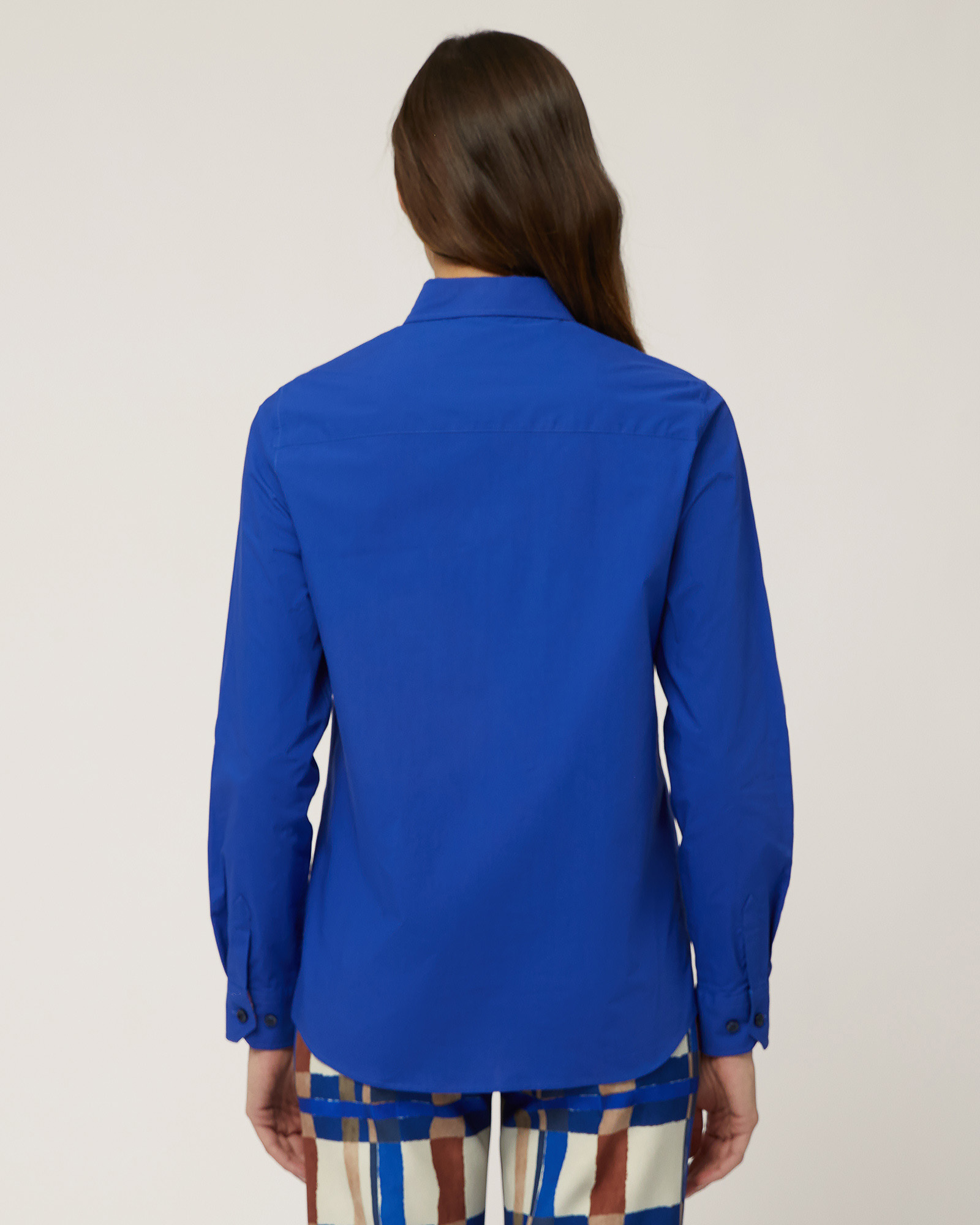 Cotton Comfort Shirt, Sport Blue, large image number 1