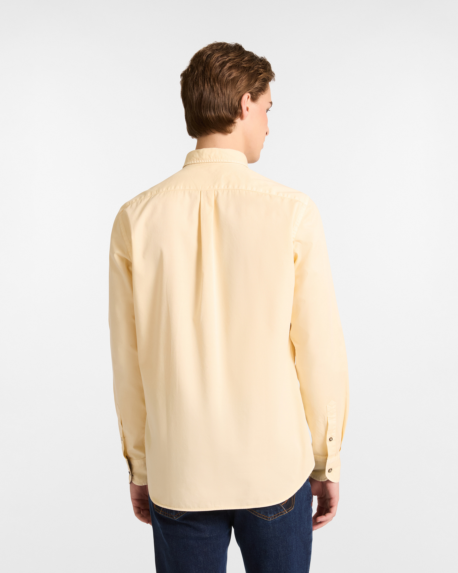 Camicia In Gabardine Capsule Earth Dye