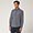 Two-Fabric Shirt With Contrasting Inner Detail, Blue, swatch