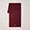 Sciarpa In Misto Lana A Costine Con Patch Logo, Rosso Scuro, swatch
