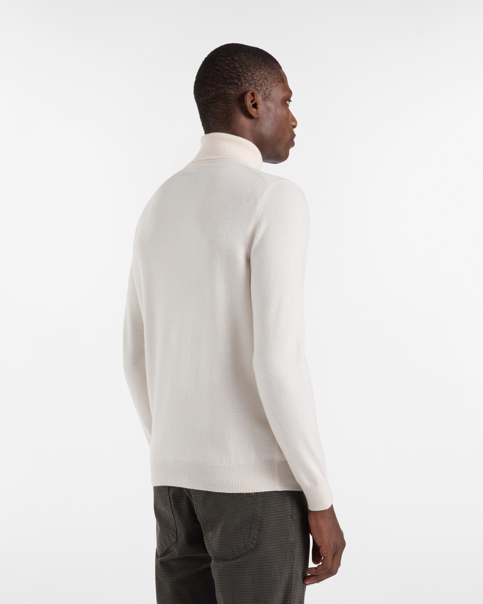 Pure cashmere turtleneck "Cortina a Colori"