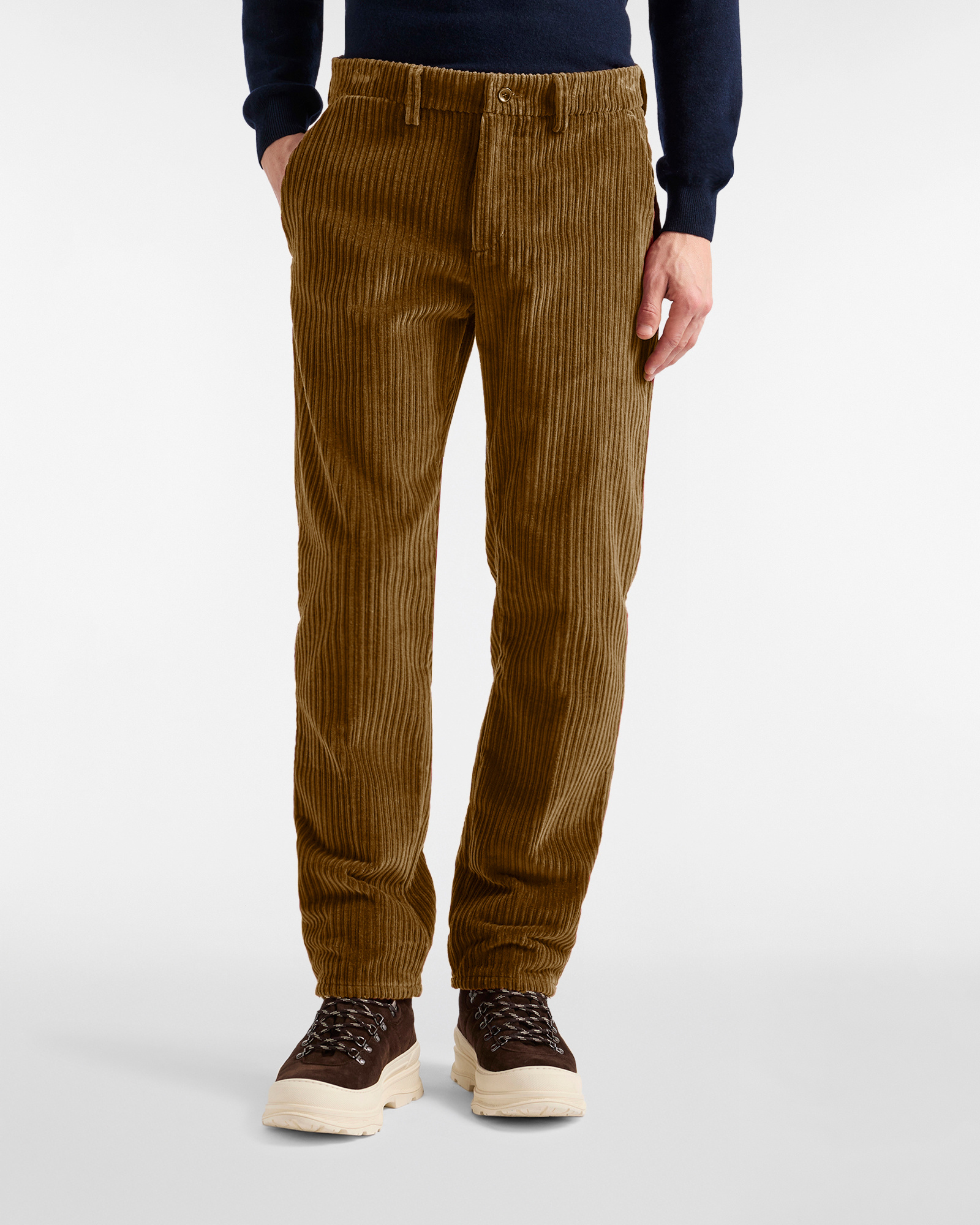 Pantalone in Velluto a Coste "Cortina a Colori"