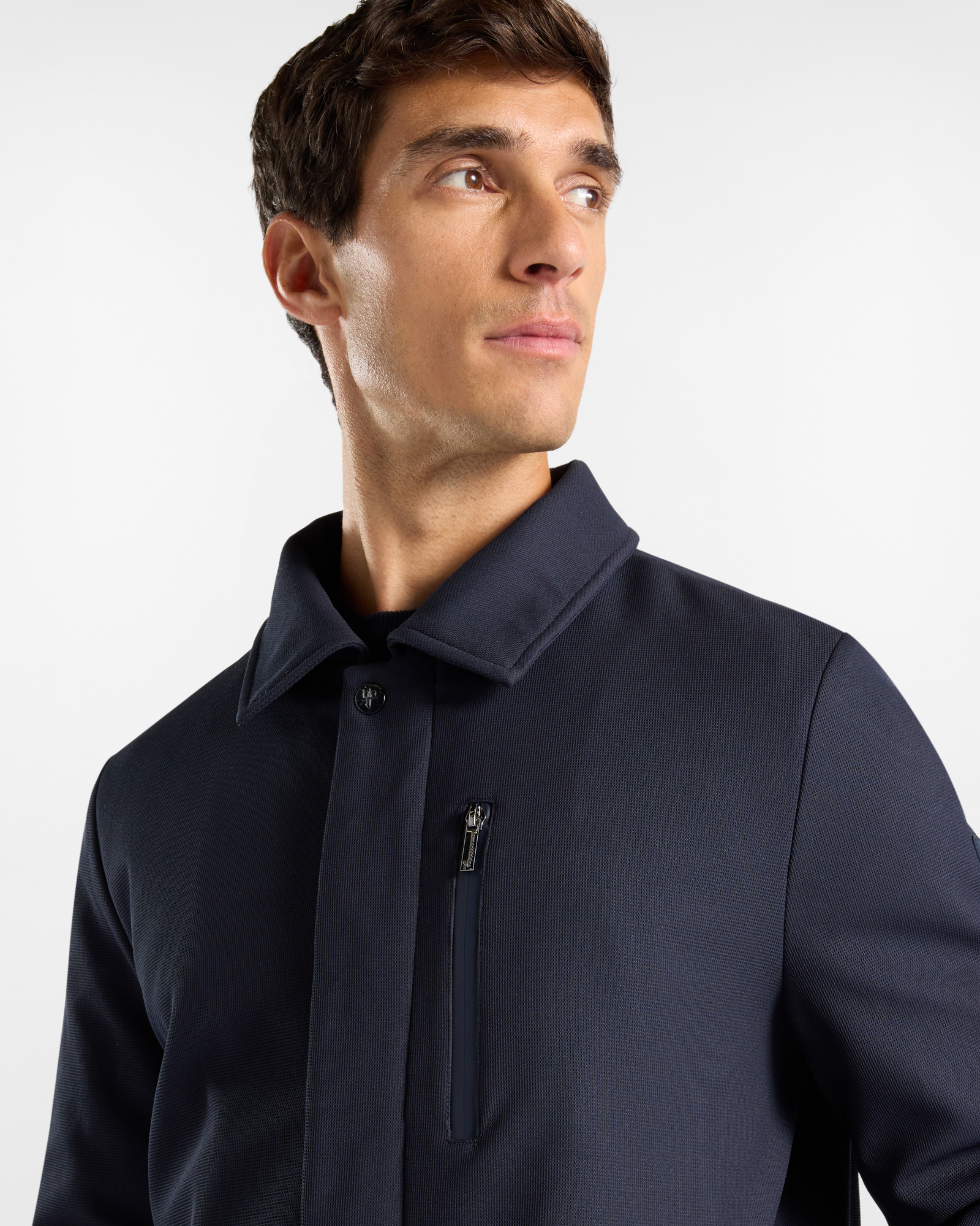 Giubbino HBJ Uomo Soft Shell, BLU SCURO, large
