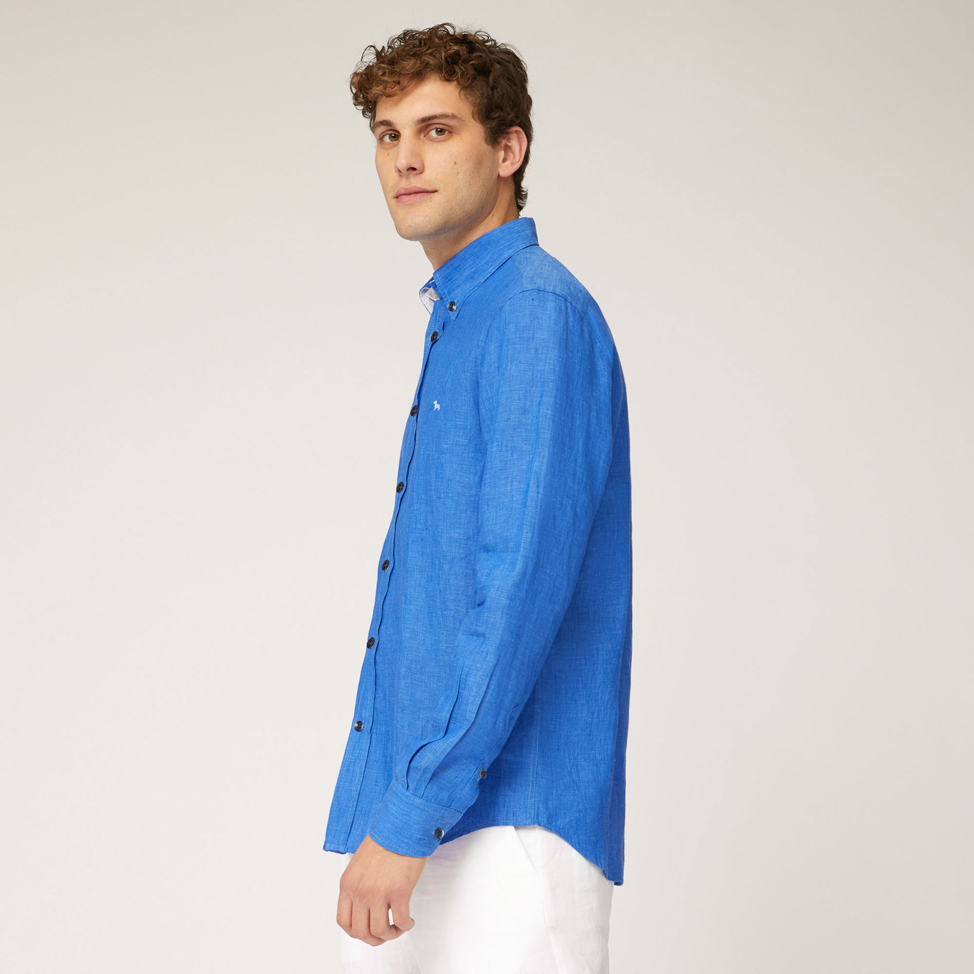 Linen Shirt, Hydrangea, large image number 0