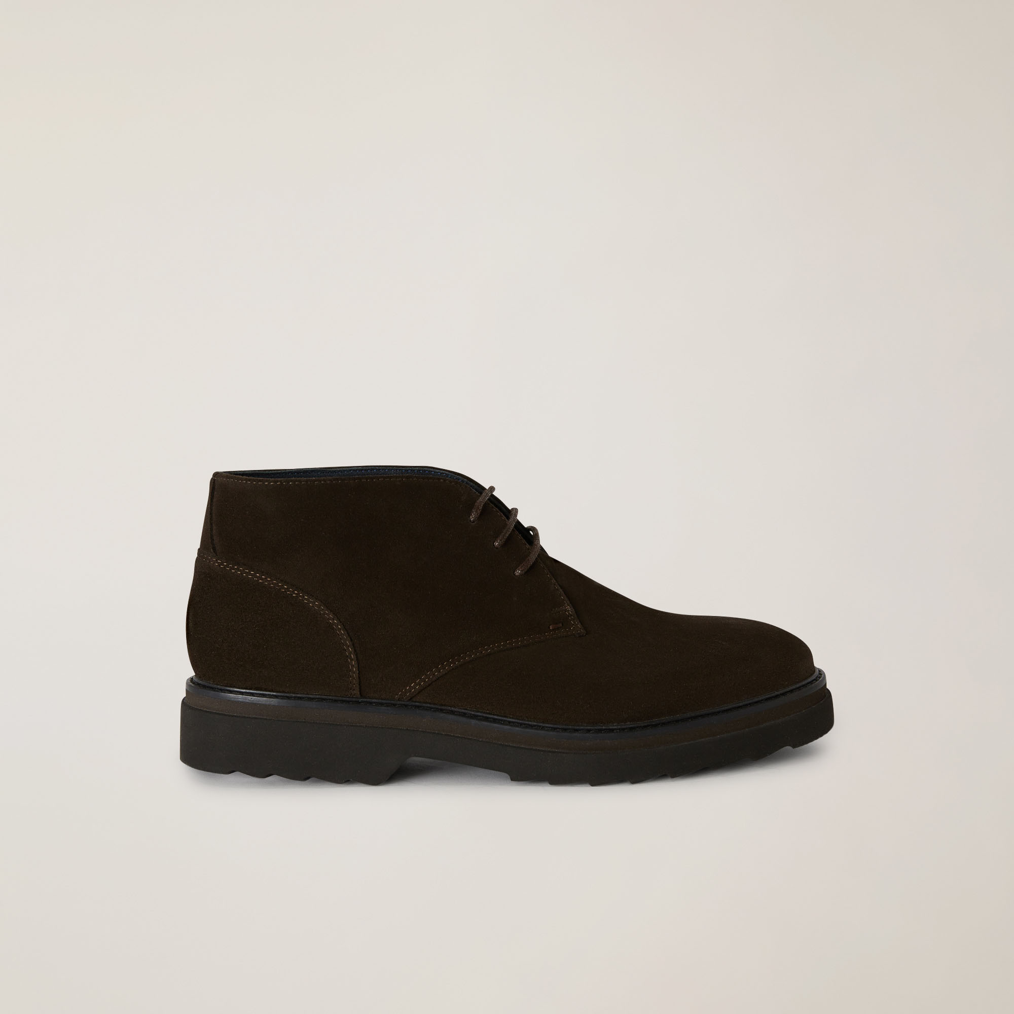 Suede Derbies, Brown, large image number 0