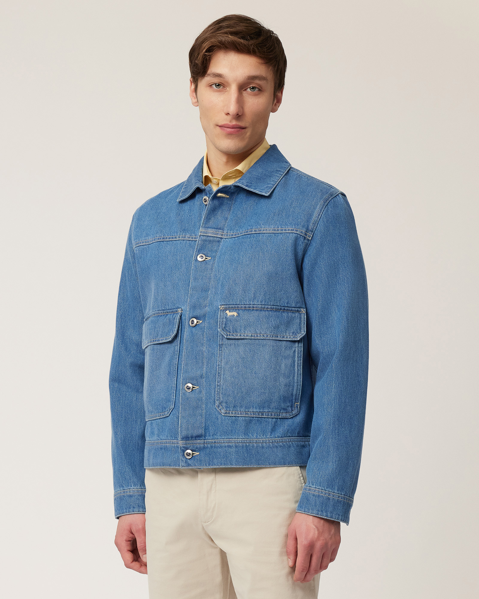 Cotton Denim Overshirt