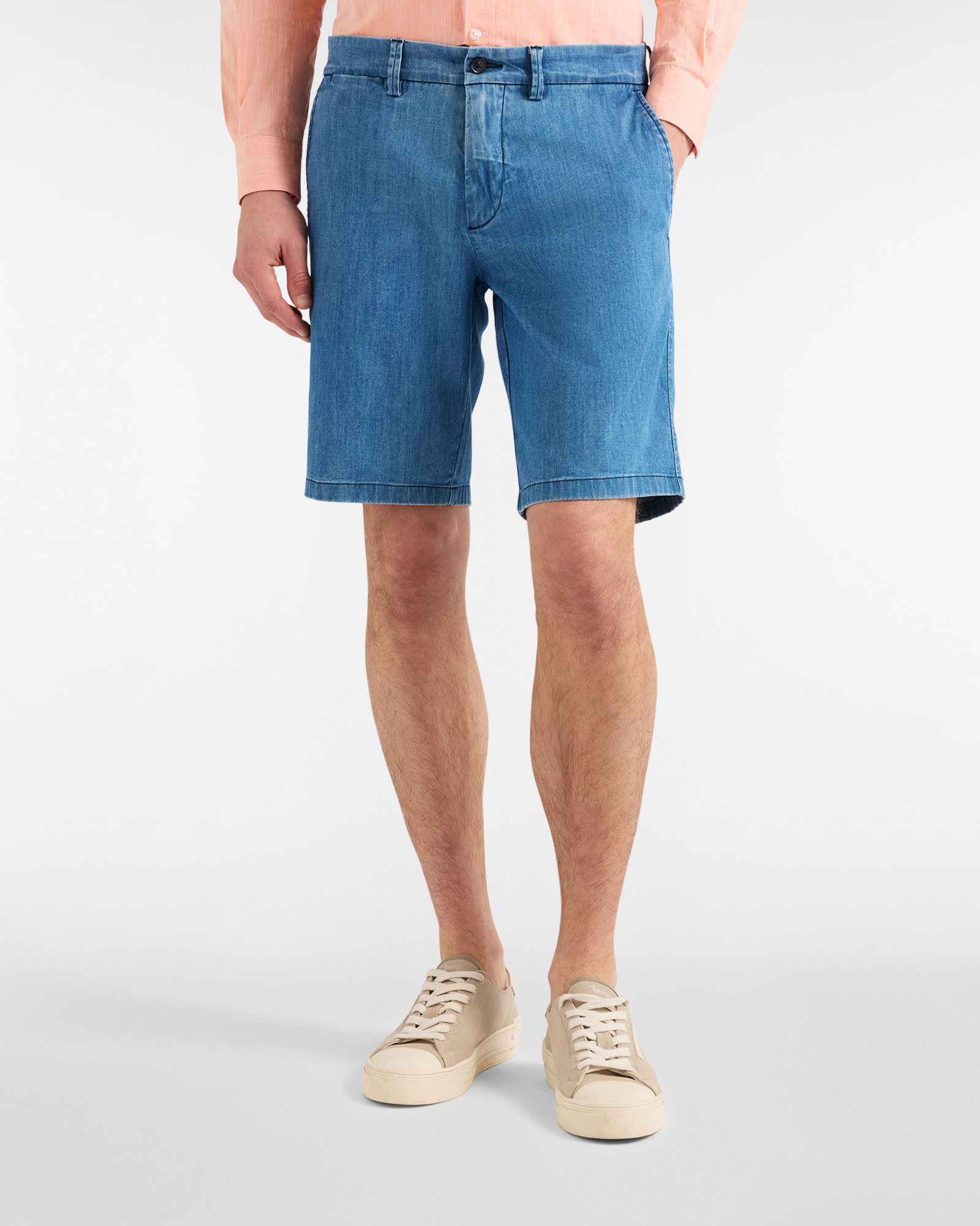 Bermudas en denim regular fit