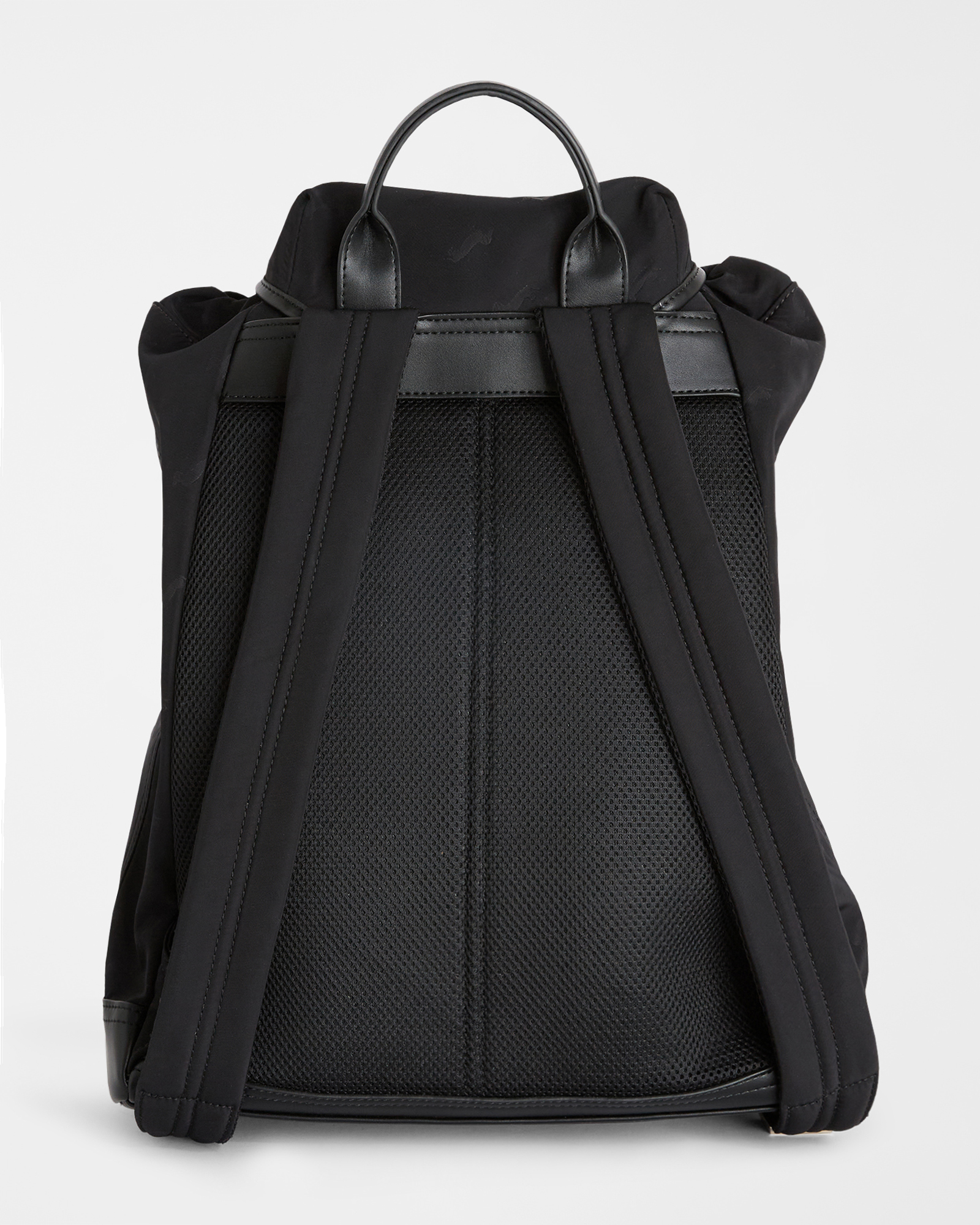 Backpack with all-over dachshund pockets