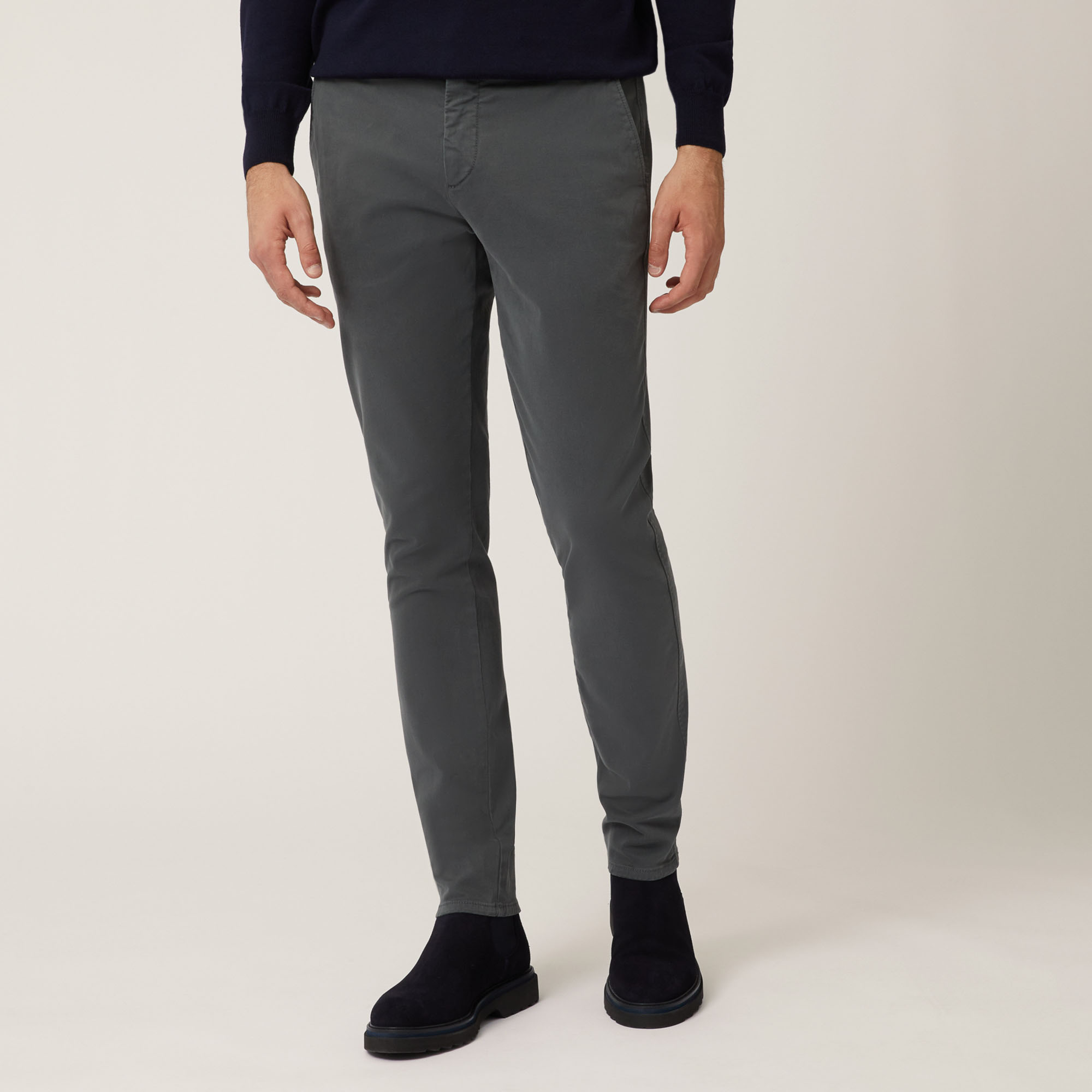 Elevate Dutility Narrow-Fit Chinos, Gray, large