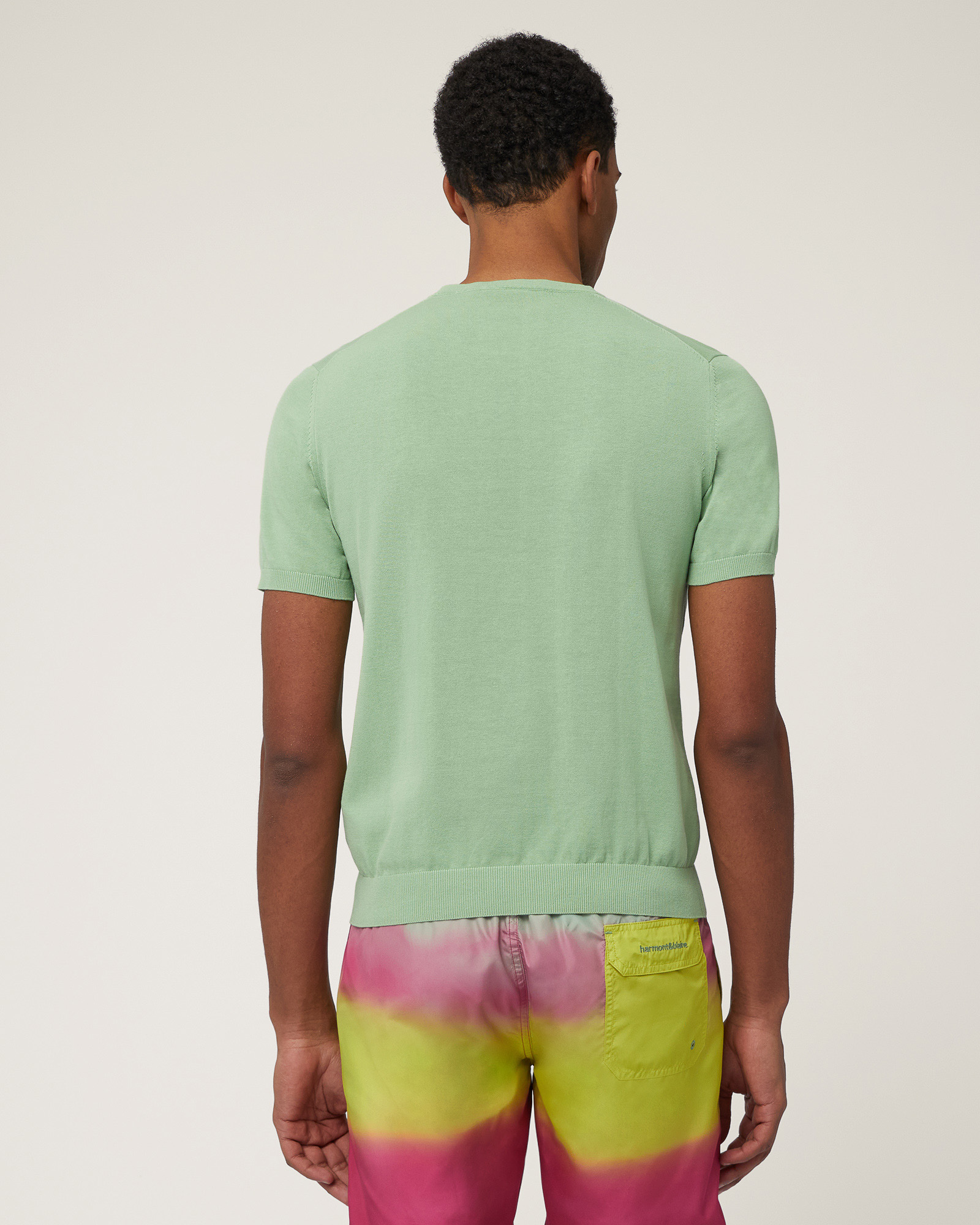 Cotton Knit T-Shirt