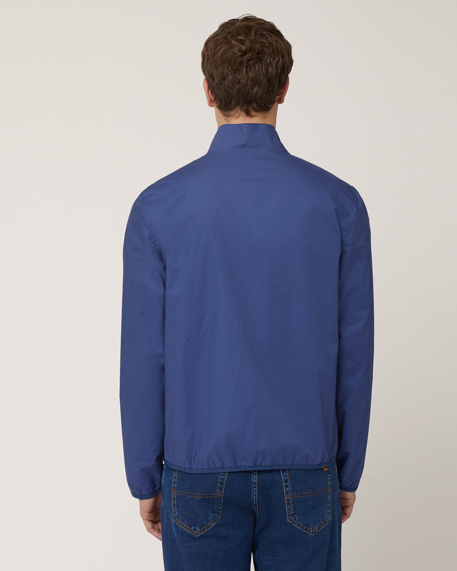 Bomber Color Block Réversible, Bleu clair, large image number 1