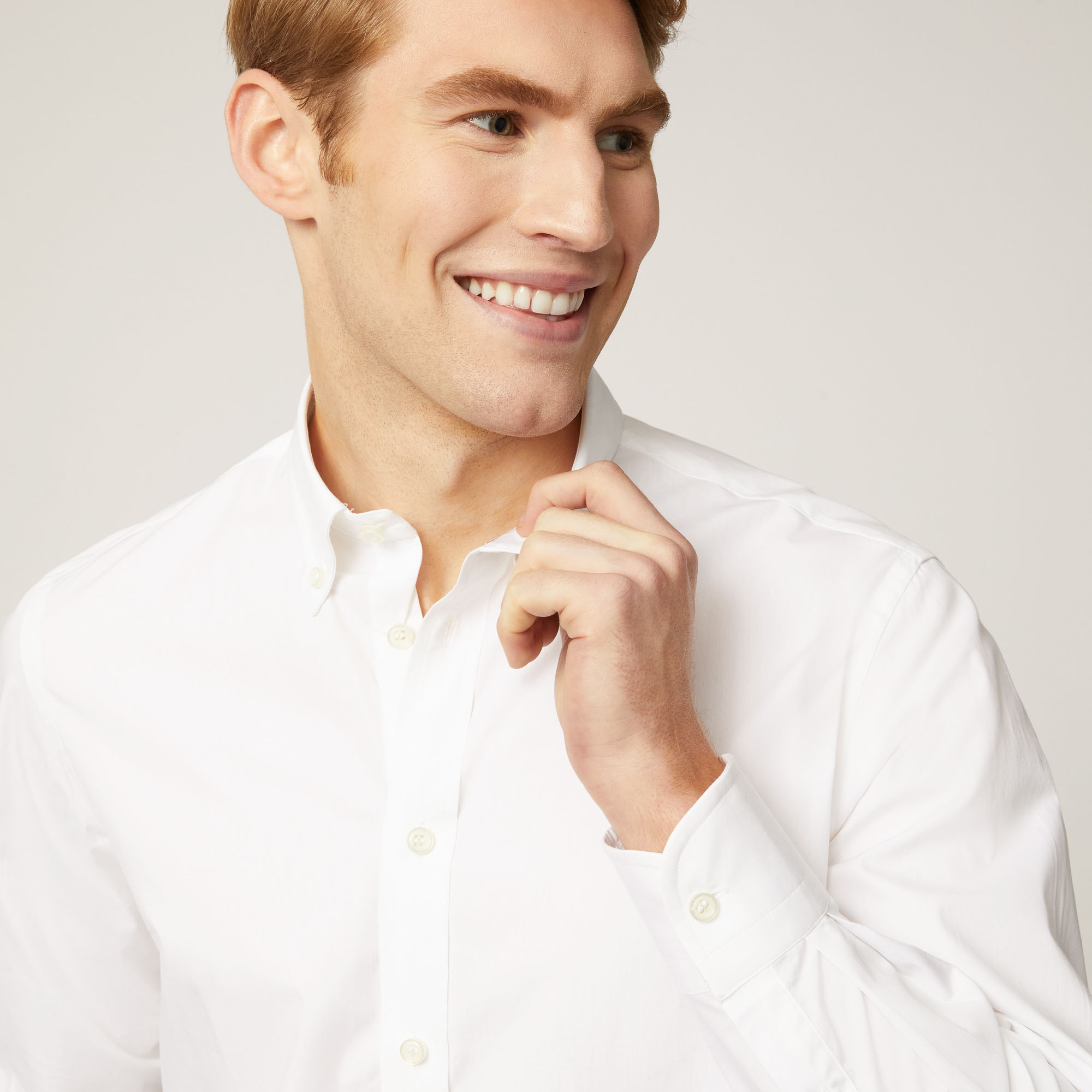  Camicia Regular Harmont & Blaine Jeans, Bianco, large image number 2