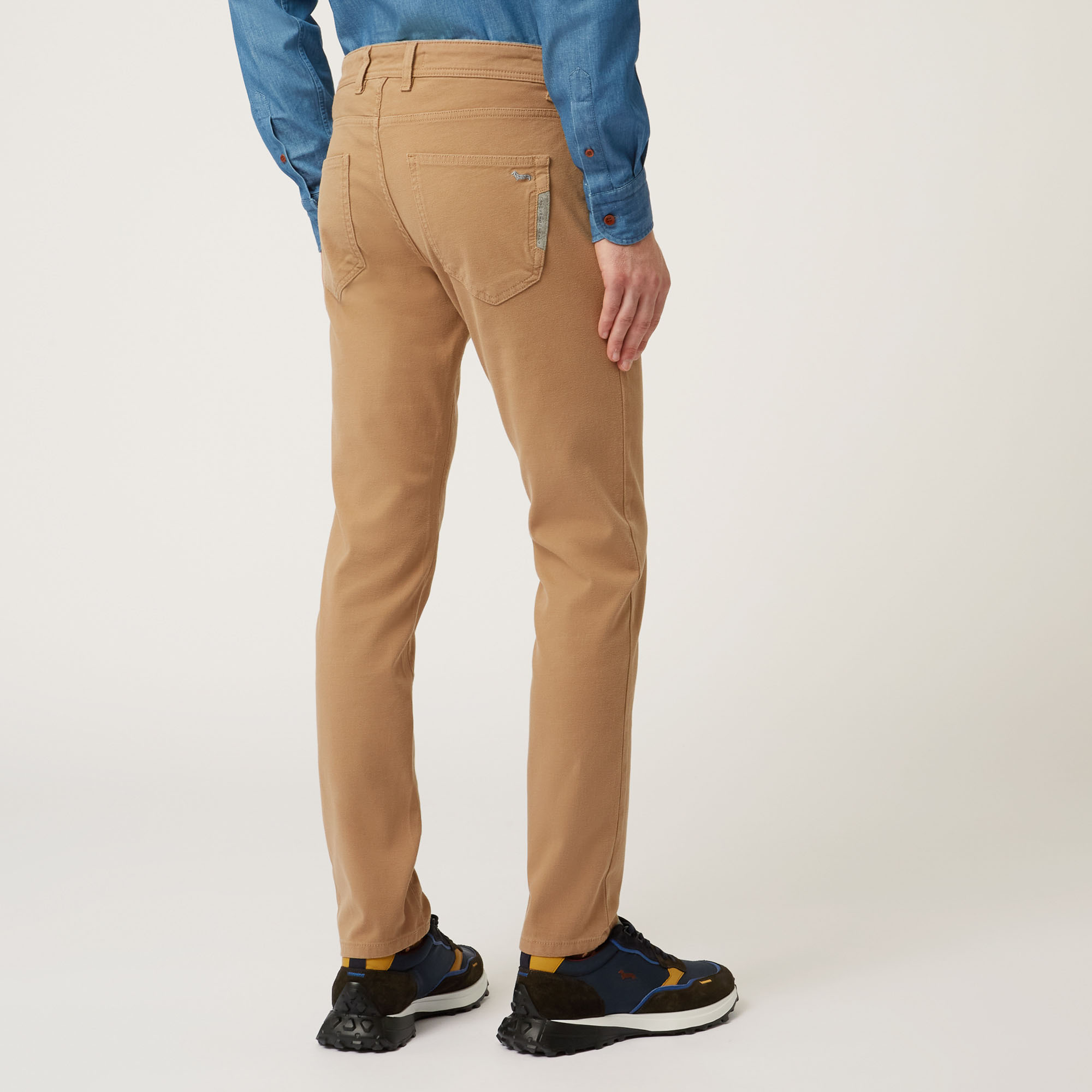 Colorfive Art Academy Five-Pocket Pants, Brown, large image number 1
