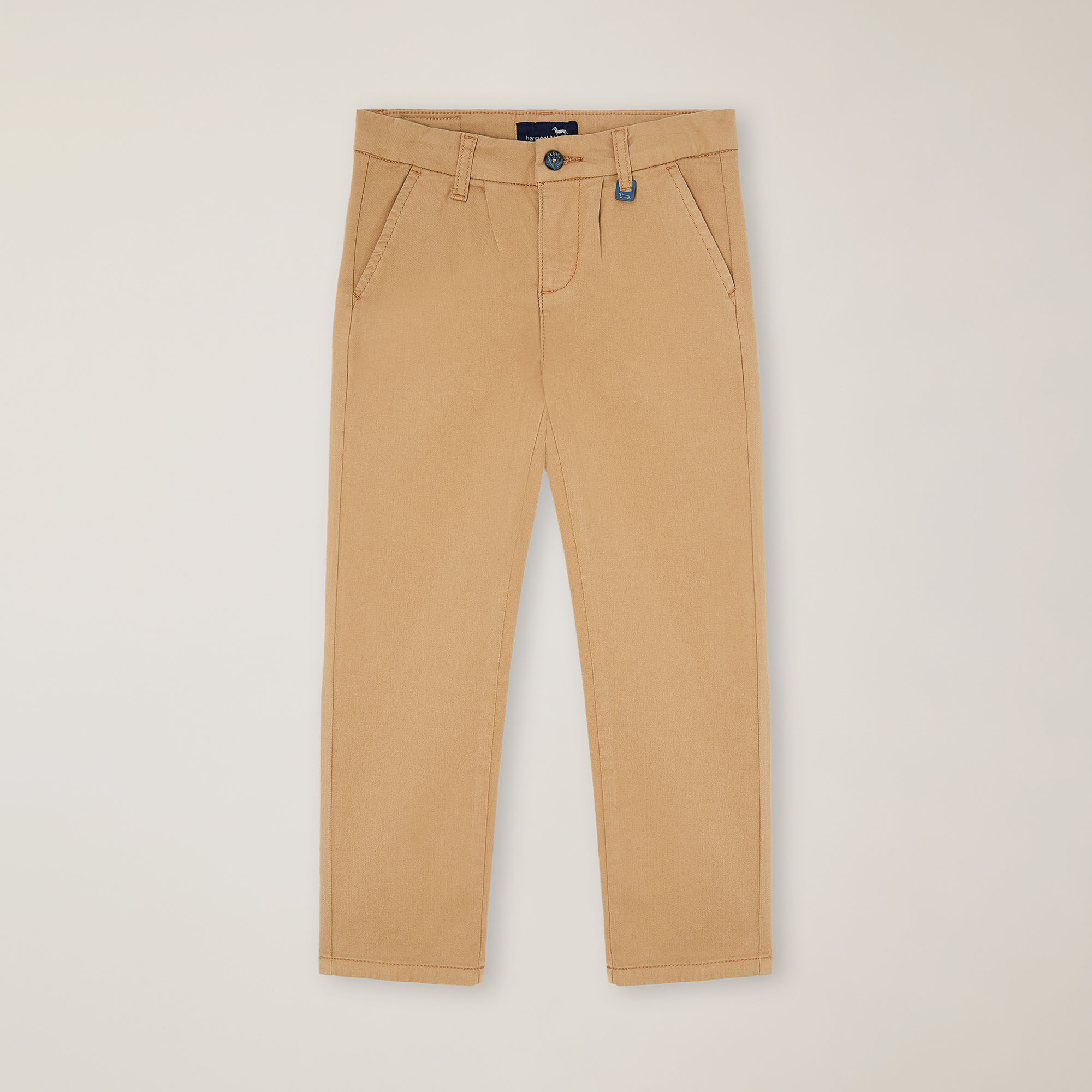 Chinos with darts, Beige, large image number 0