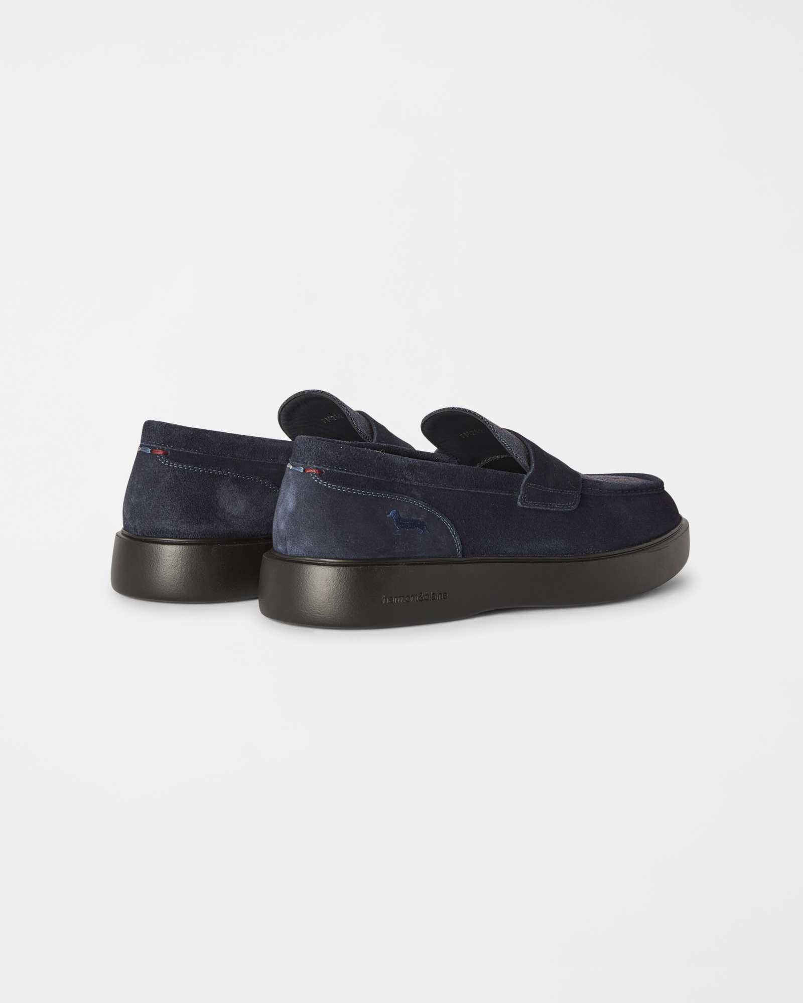 MEN'S SUEDE SHOE - SCOTTISH TARTAN, BLUE - BLUE, large image number 2
