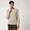 Wool And Viscose Crew-Neck Pullover, Beige, swatch