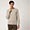 Jersey De Cuello Redondo De Lana Y Viscosa, Beige, swatch