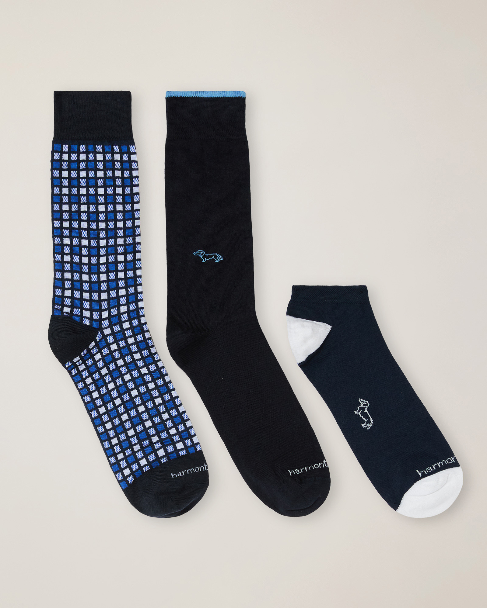 Kit 3 Calze A Fantasia Mista
