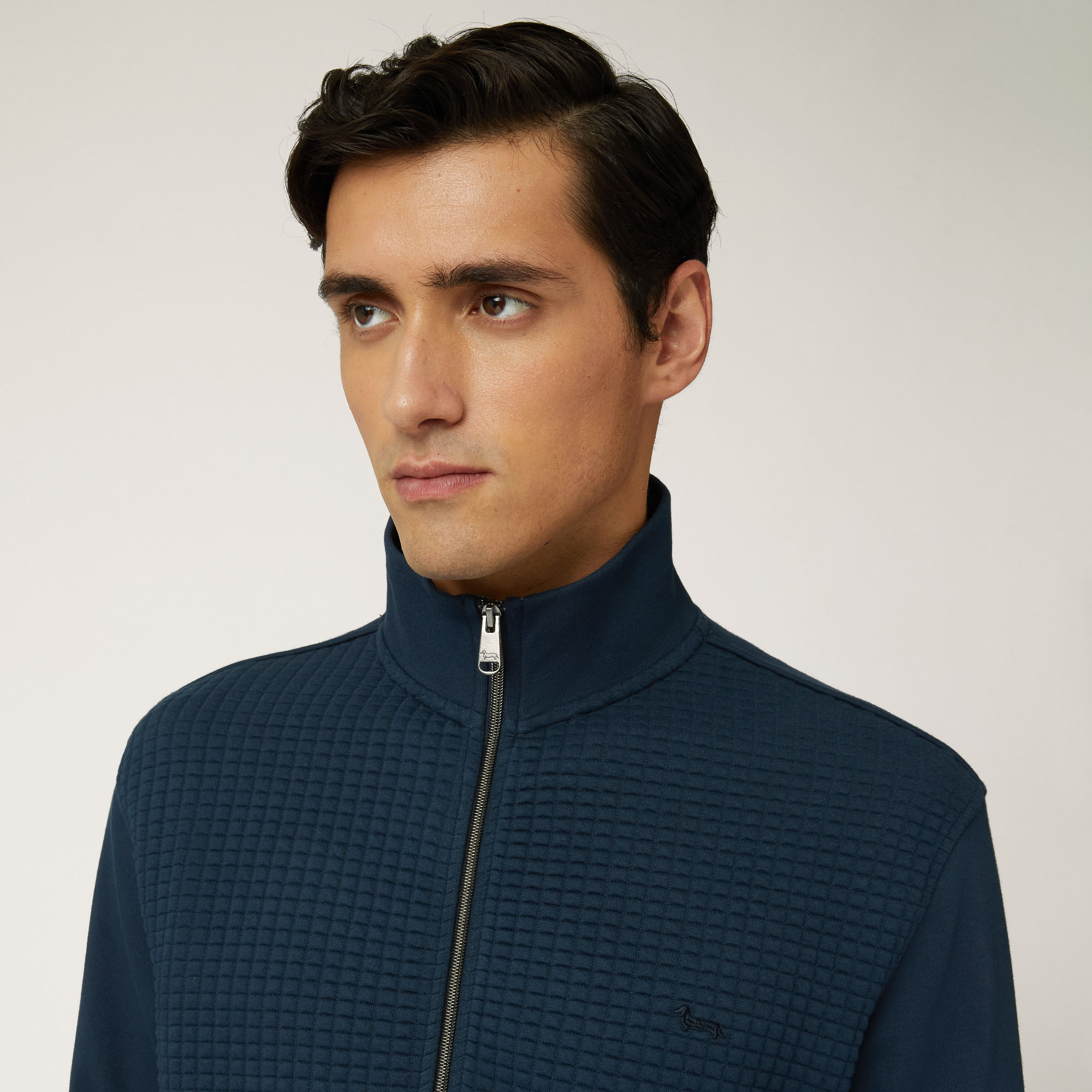 Full Zipper With Pockets, Blue, large image number 2