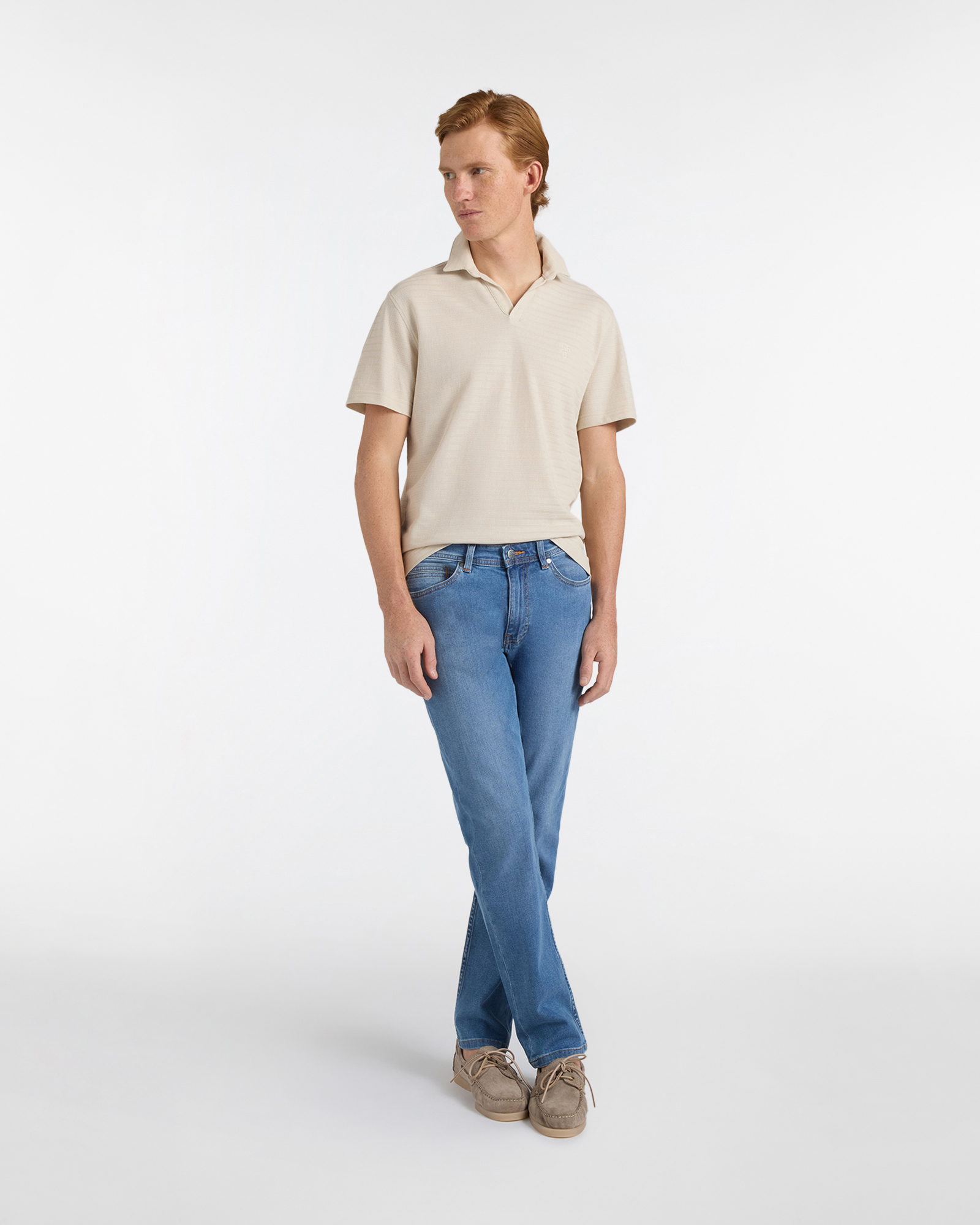 Denim Cinque Tasche Narrow fit, Blu denim, large image number 3