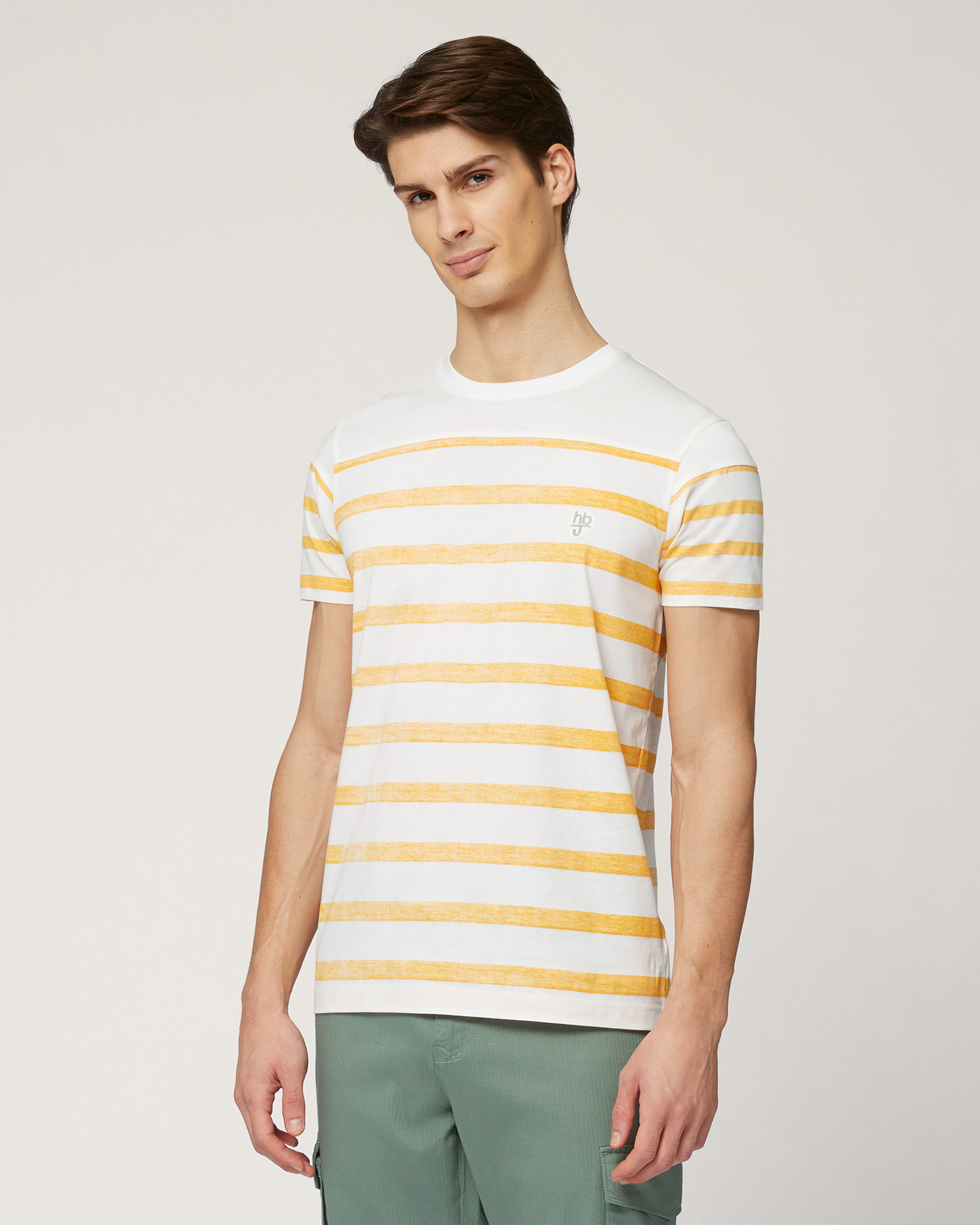Striped Cotton T-Shirt