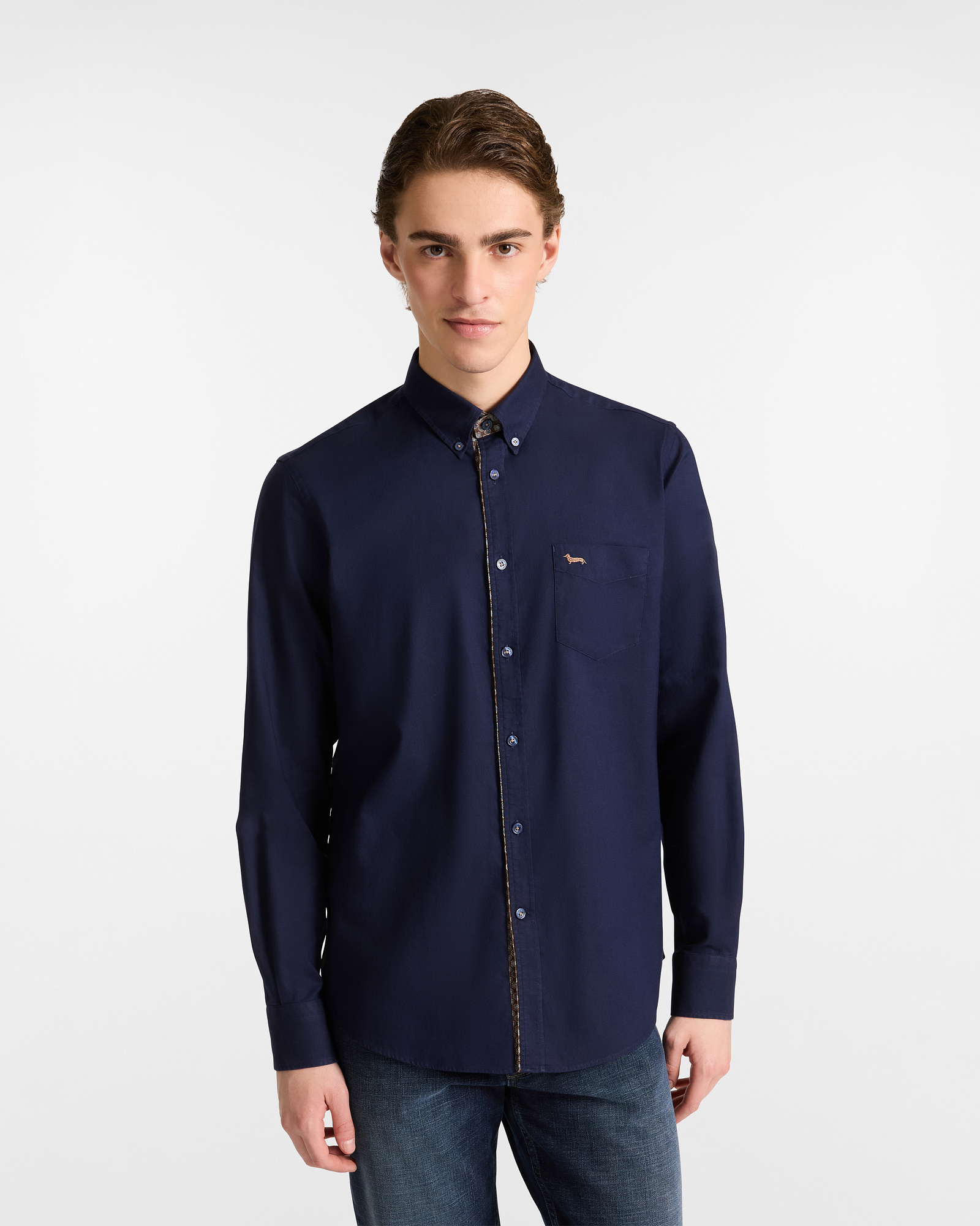 Camisa de Algodón Oxford