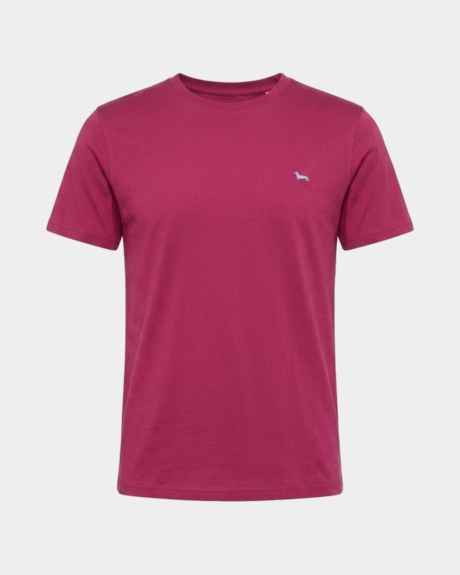 T-shirt Uomo in 100% puro cotone Narrow Fit, INDIAN ROSE, large
